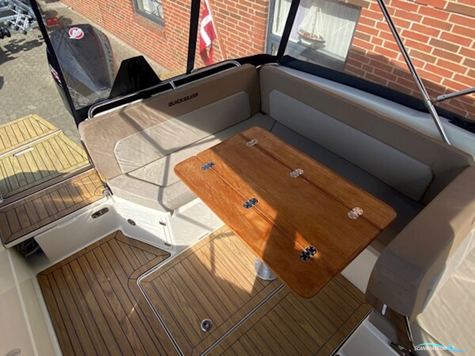 Quicksilver Activ 755 Cruiser m/Mercury F250 hk Pro XS 4-takt og Brenderup trailer