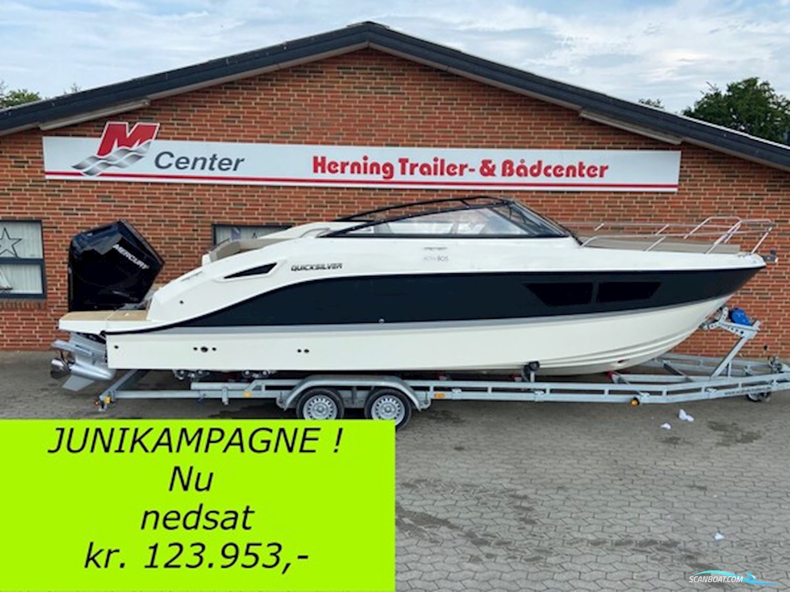 Quicksilver Activ 805 Cruiser m/Mercury F400 hk V10 - Juni Kampagne ! Motorboot 2024, Dänemark