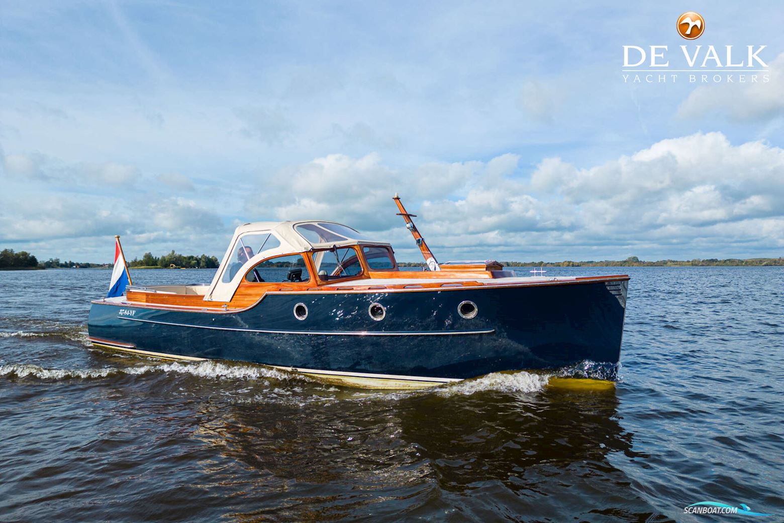 Rapsody 29 OC-F Motorboot 2002, mit Volkswagen Marine motor, Niederlande