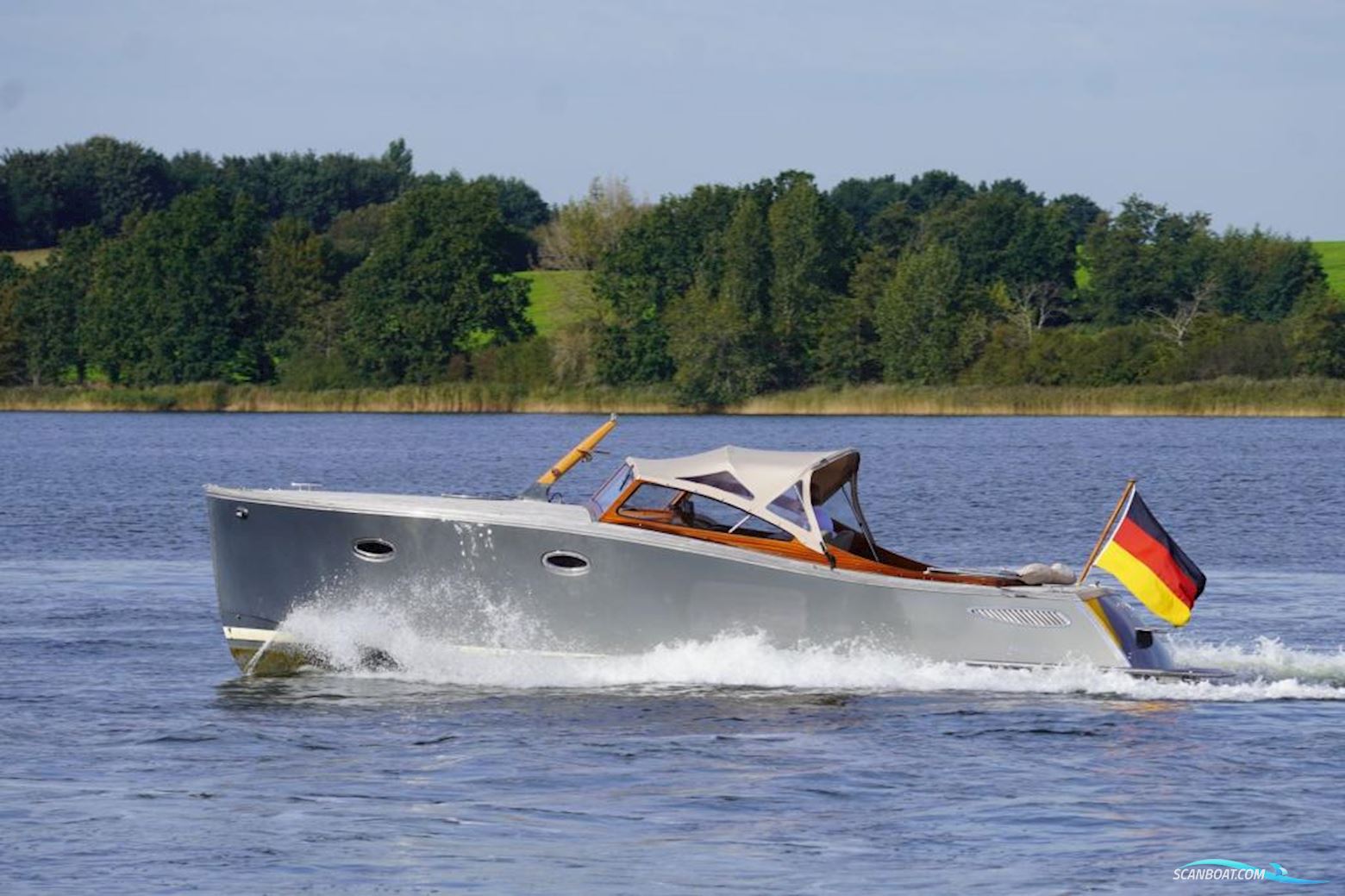 Rapsody R30 Exklusiver, Eleganter Daycruiser Mit Lobster-Heck Motorboot 2007, mit Volvo Penta D6-310A motor, Deutschland