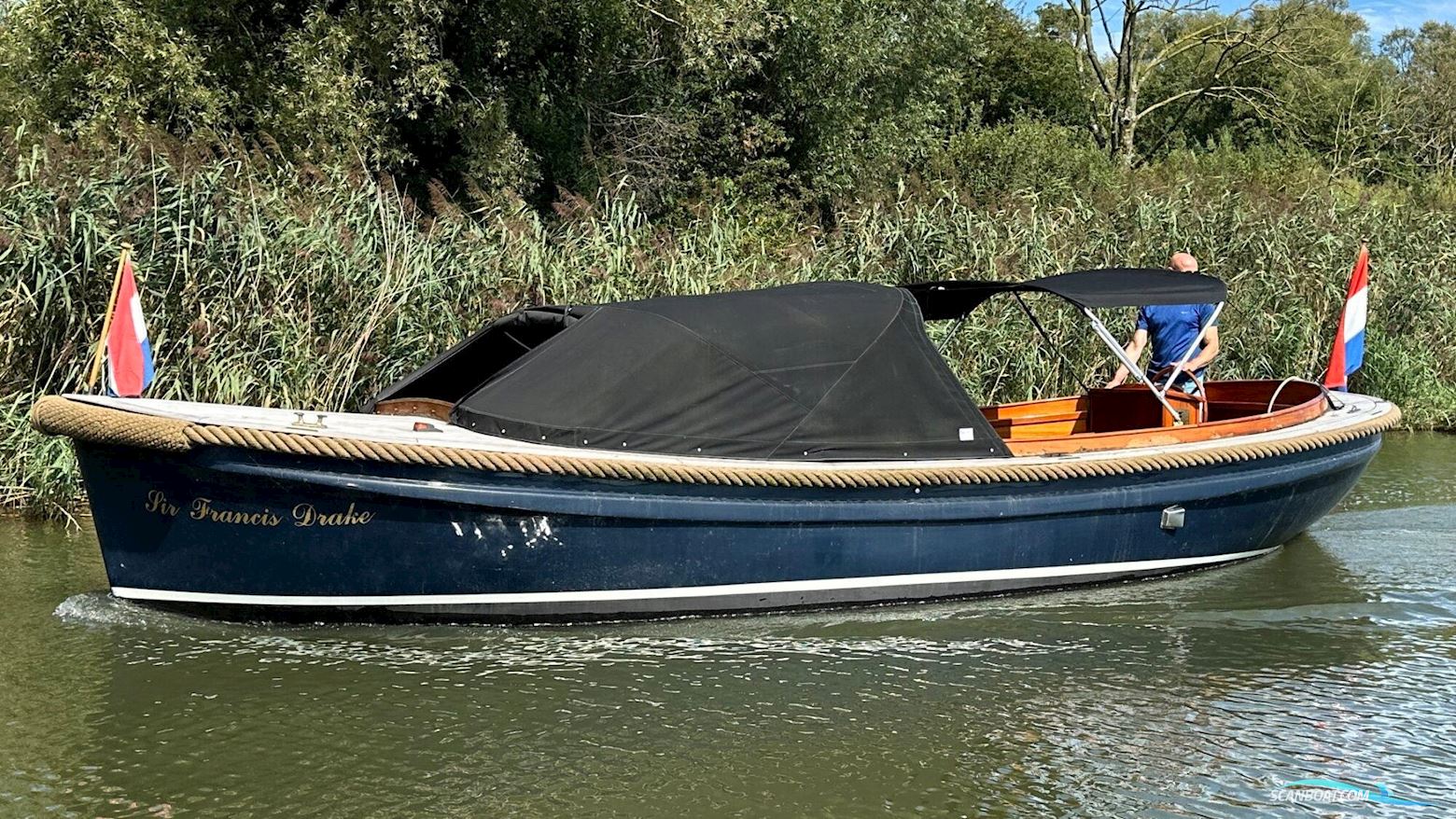 Reddingssloep 8.00 Motorboot 1981, mit Lister Petter motor, Niederlande