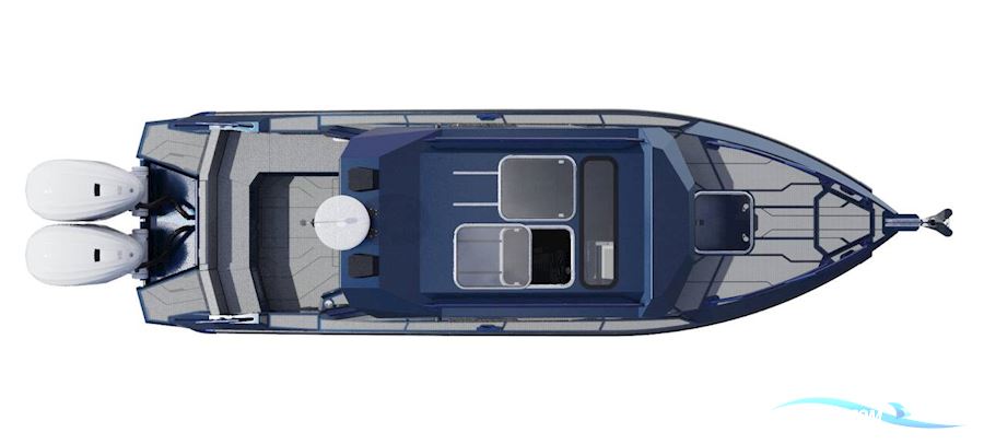 Reval Grade G8 Aluminium Cabin Boat