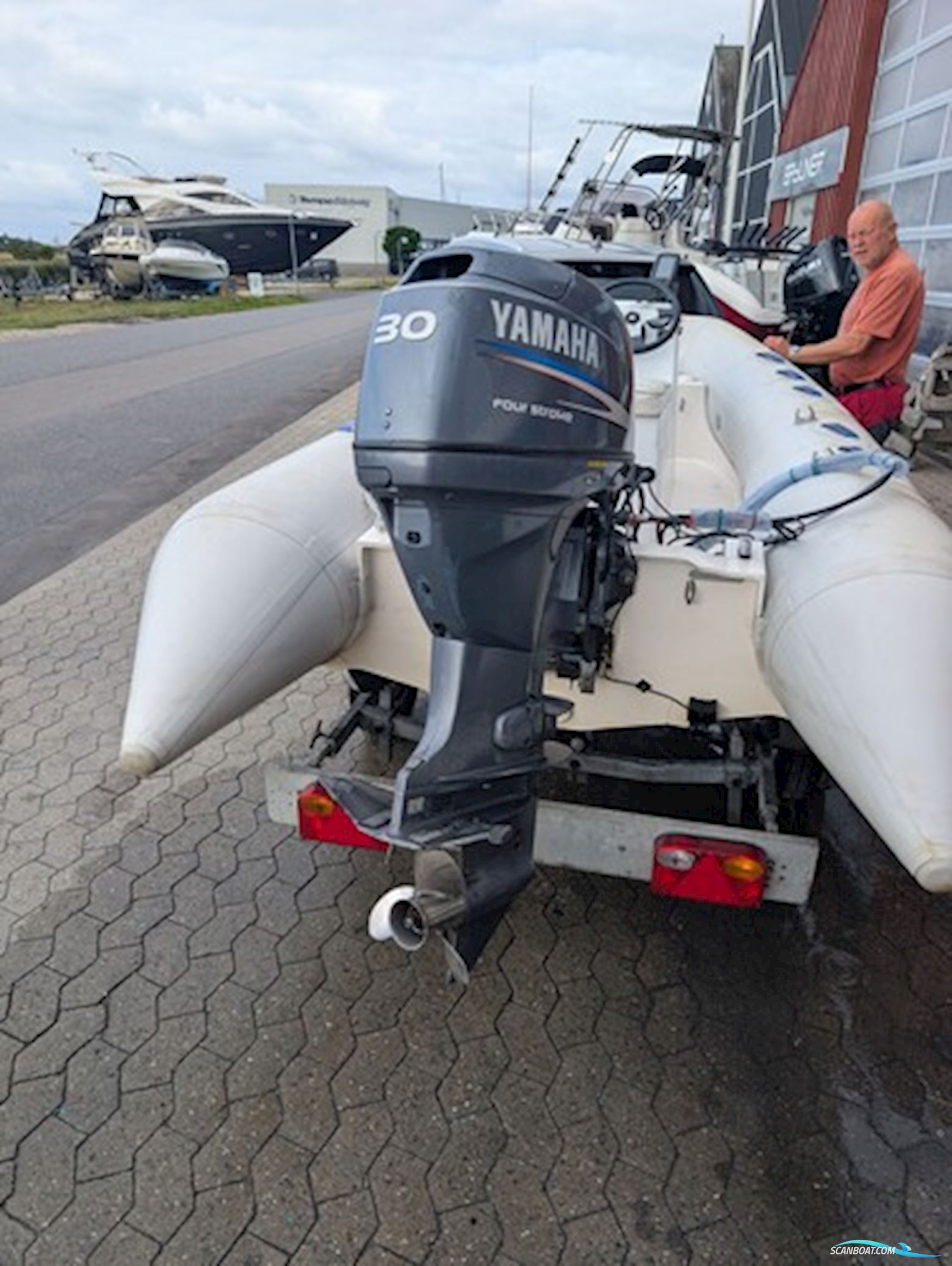 Rib 3,5 m Med 30 hk Yamaha Motorboot 2024, Dänemark