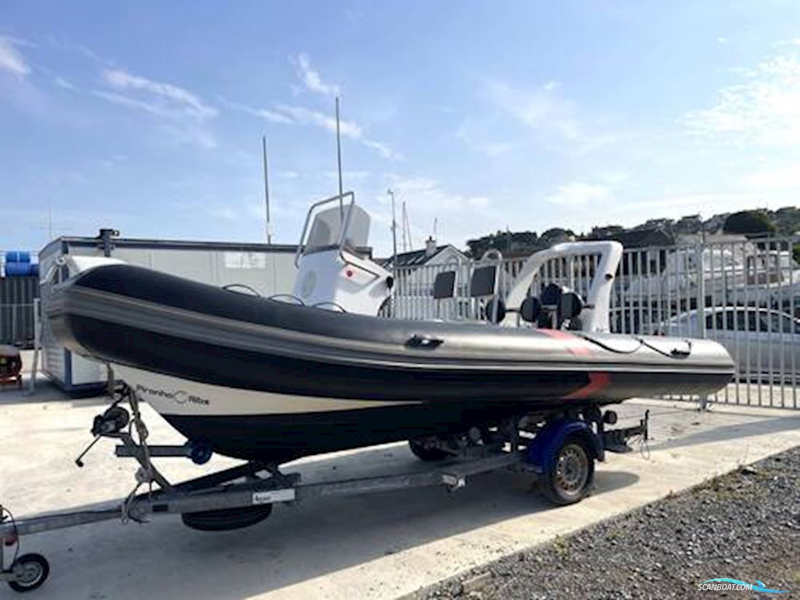 Rib Piranha 5.6m Motorboot 2016, mit Evinrude motor, Irland