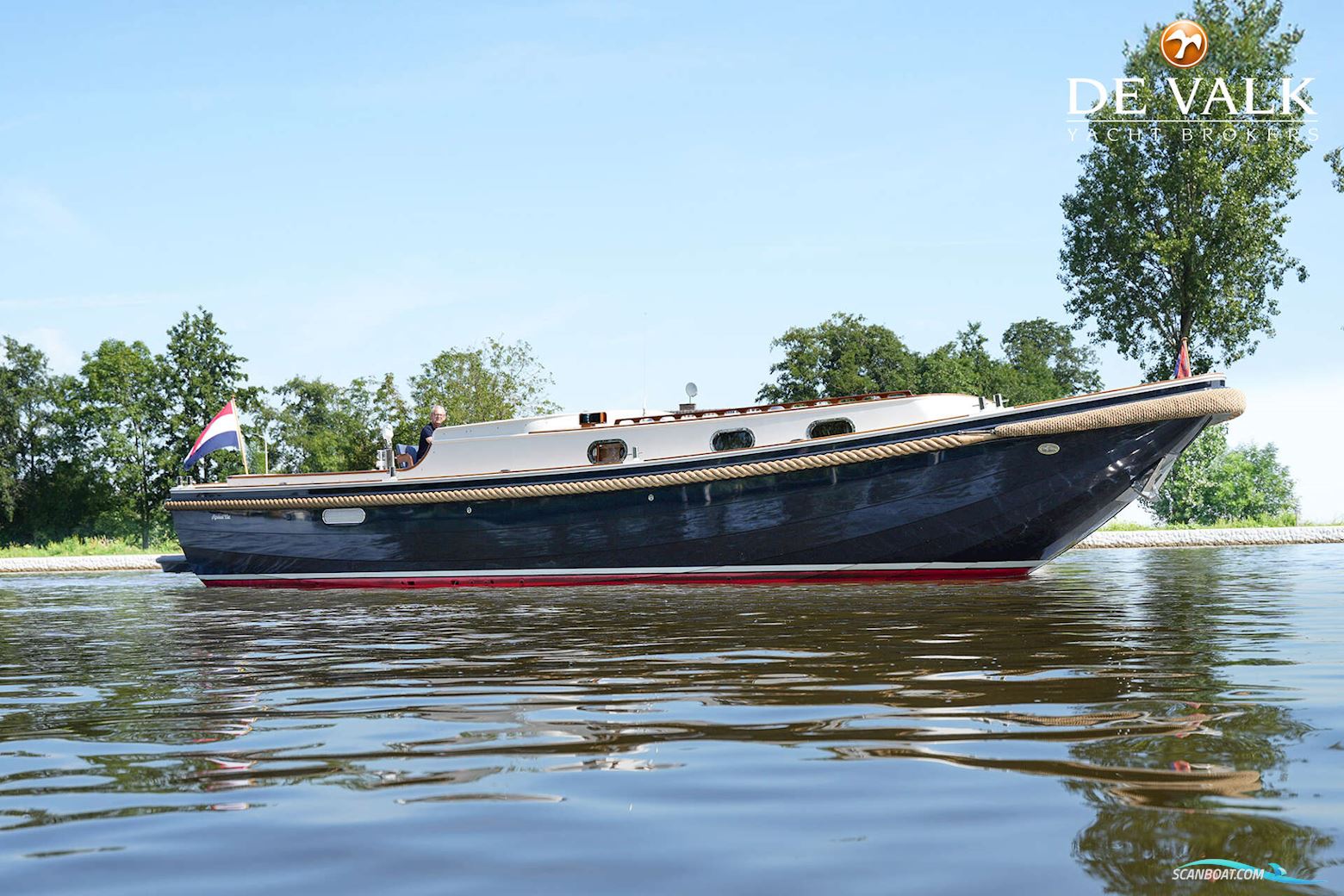 Rijnlandvlet 1300 OC Hybrid Motorboot 2024, mit Vetus Deutz motor, Niederlande