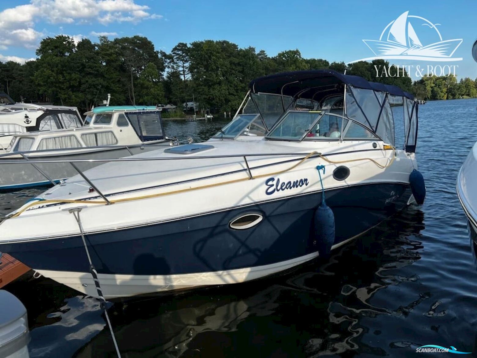 Rinker 250 Fiesta Vee Motorboot 2006, mit Mercruiser motor, Deutschland