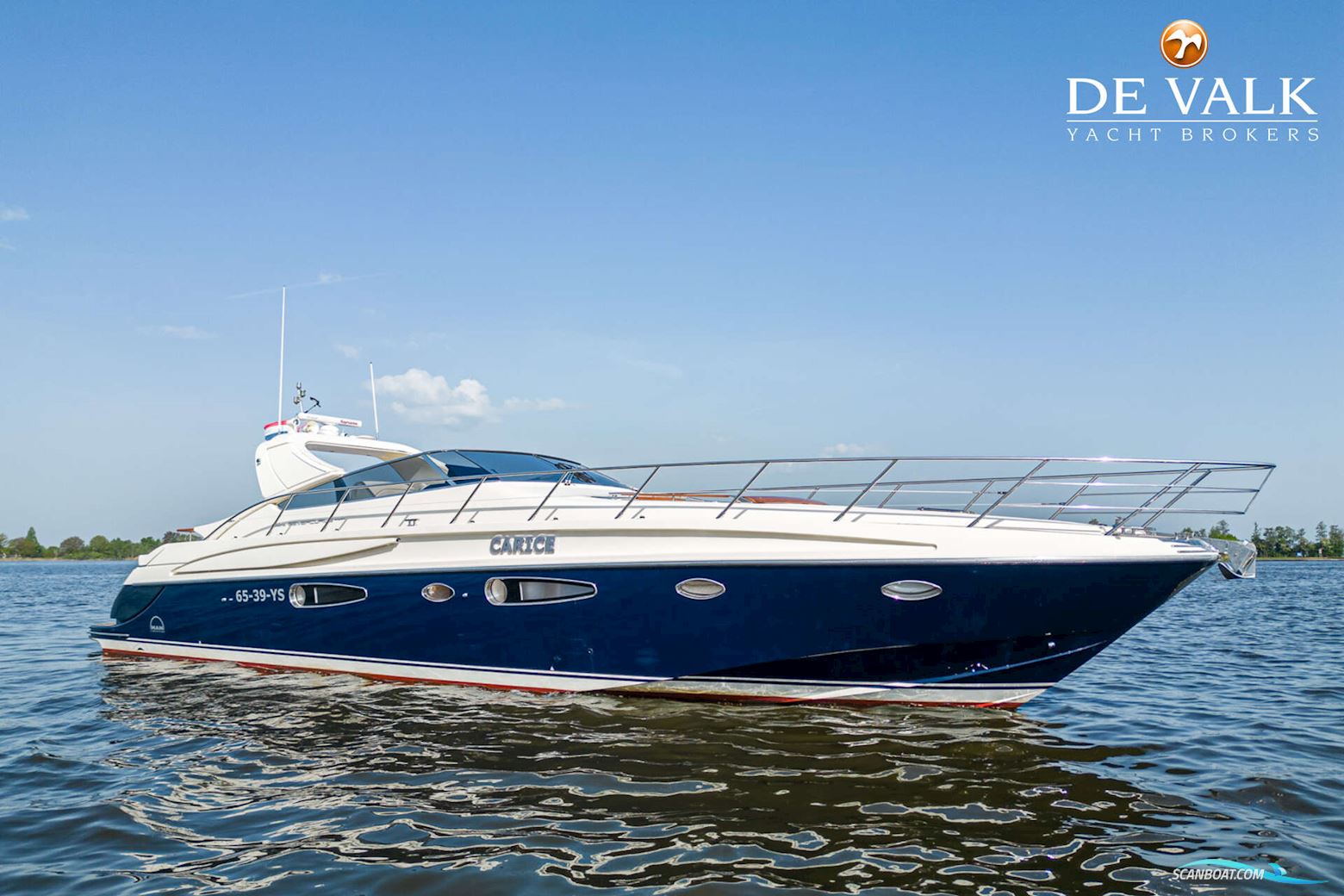 Riva 59 Mercurius Super Motorboot 2004, mit Man motor, Niederlande