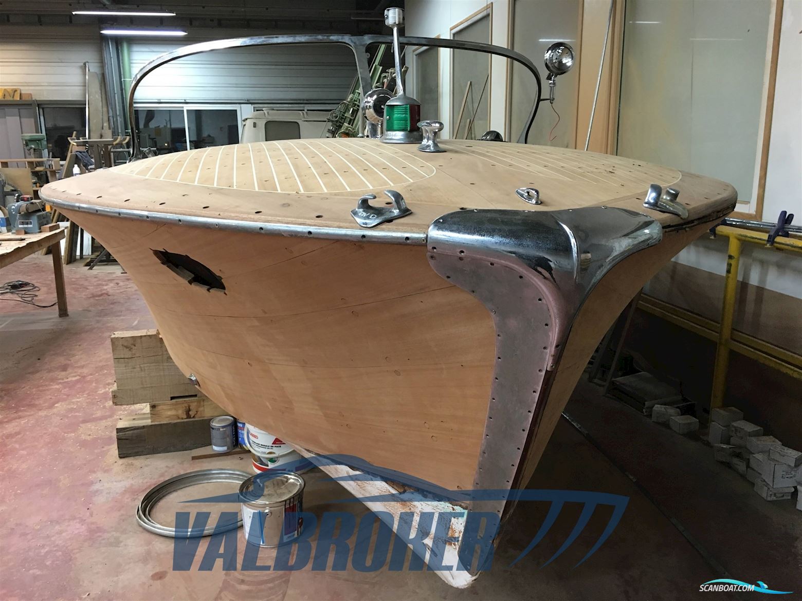 Riva Ariston Cadillac Motorboot 1956, mit Cadillac V8 motor, Frankreich