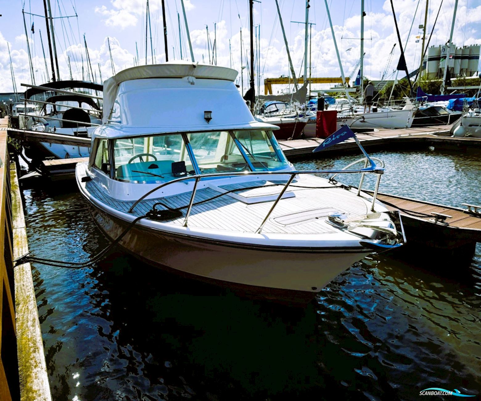 Riva Bertram 25 Sport Fisherman Motorboot 1974, mit Mercruiser  motor, Niederlande