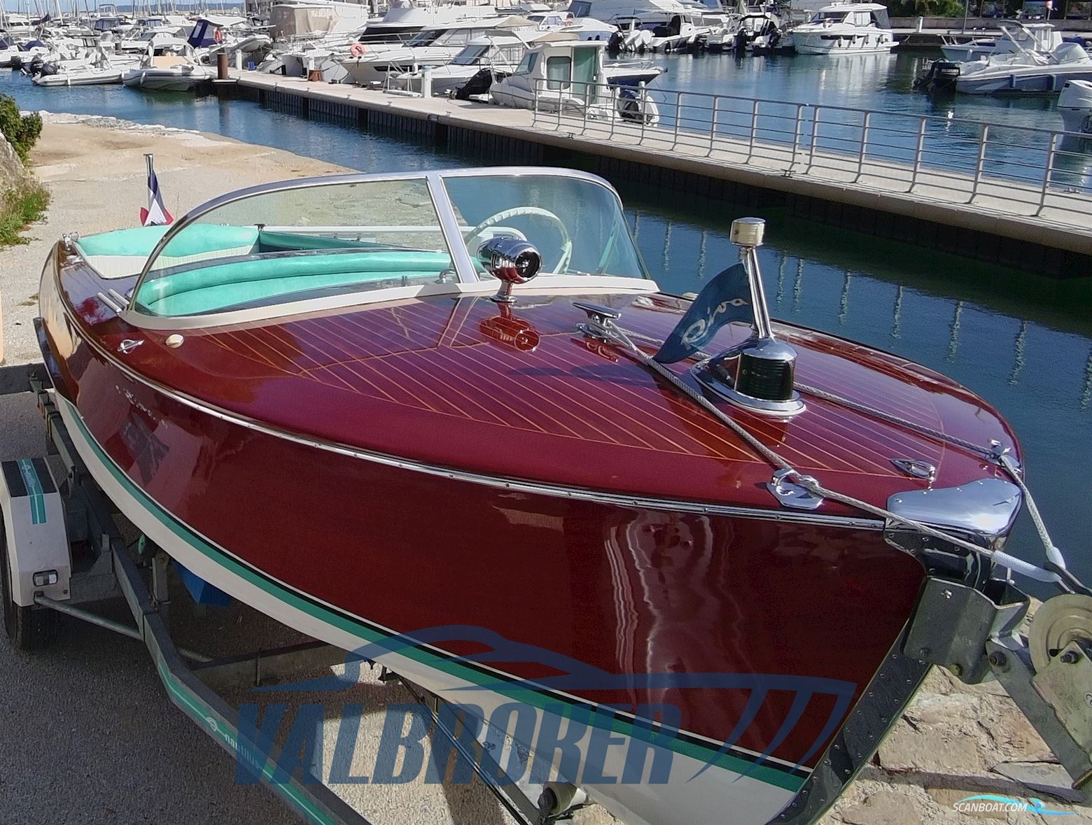 Riva Florida Motorboot 1962, mit Chris Craft 283 motor, Frankreich
