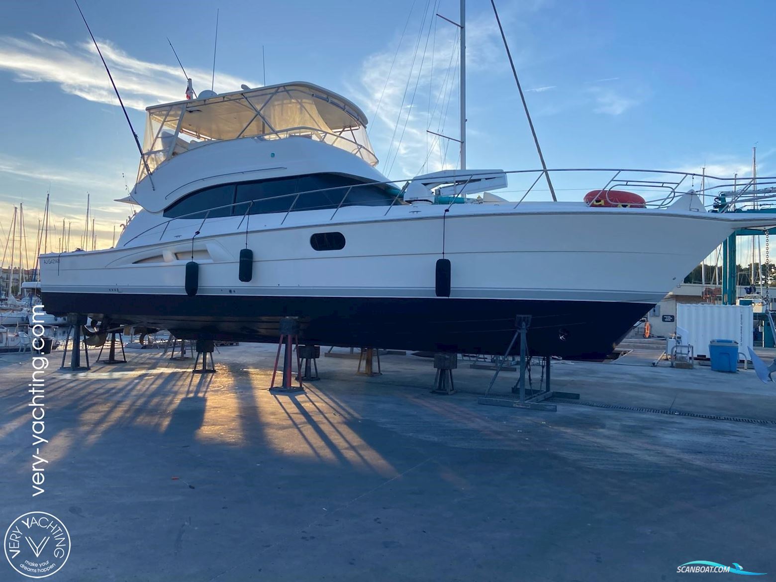 Riviera Marine 58 Open Flybridge Motorboot 2008, mit Mtu 8V2000M93 motor, Frankreich