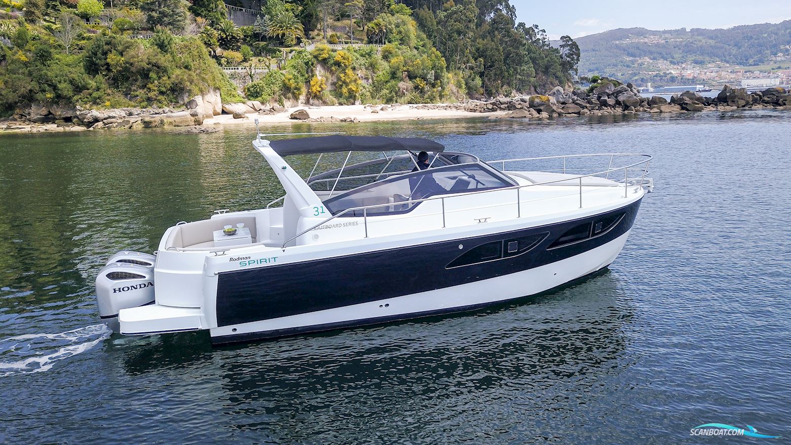 Rodman Spirit 31 Open Inboard Motorboot 2024, mit Volvo Penta D4 320HK motor, Dänemark