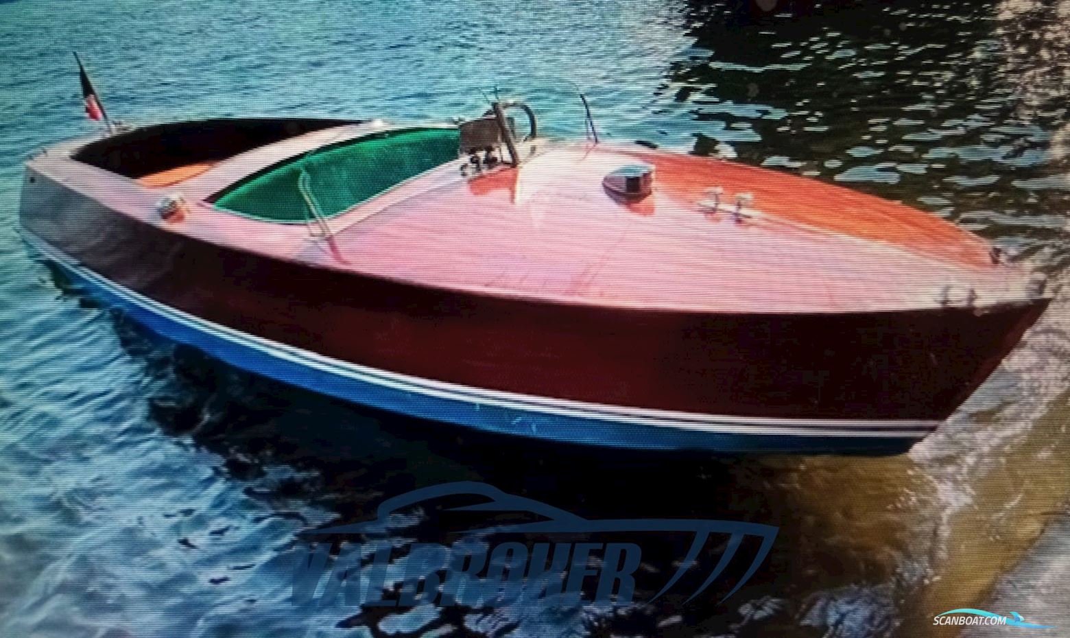 Ronchi Motoscafo in Mogano Motorboot 1955, Italien