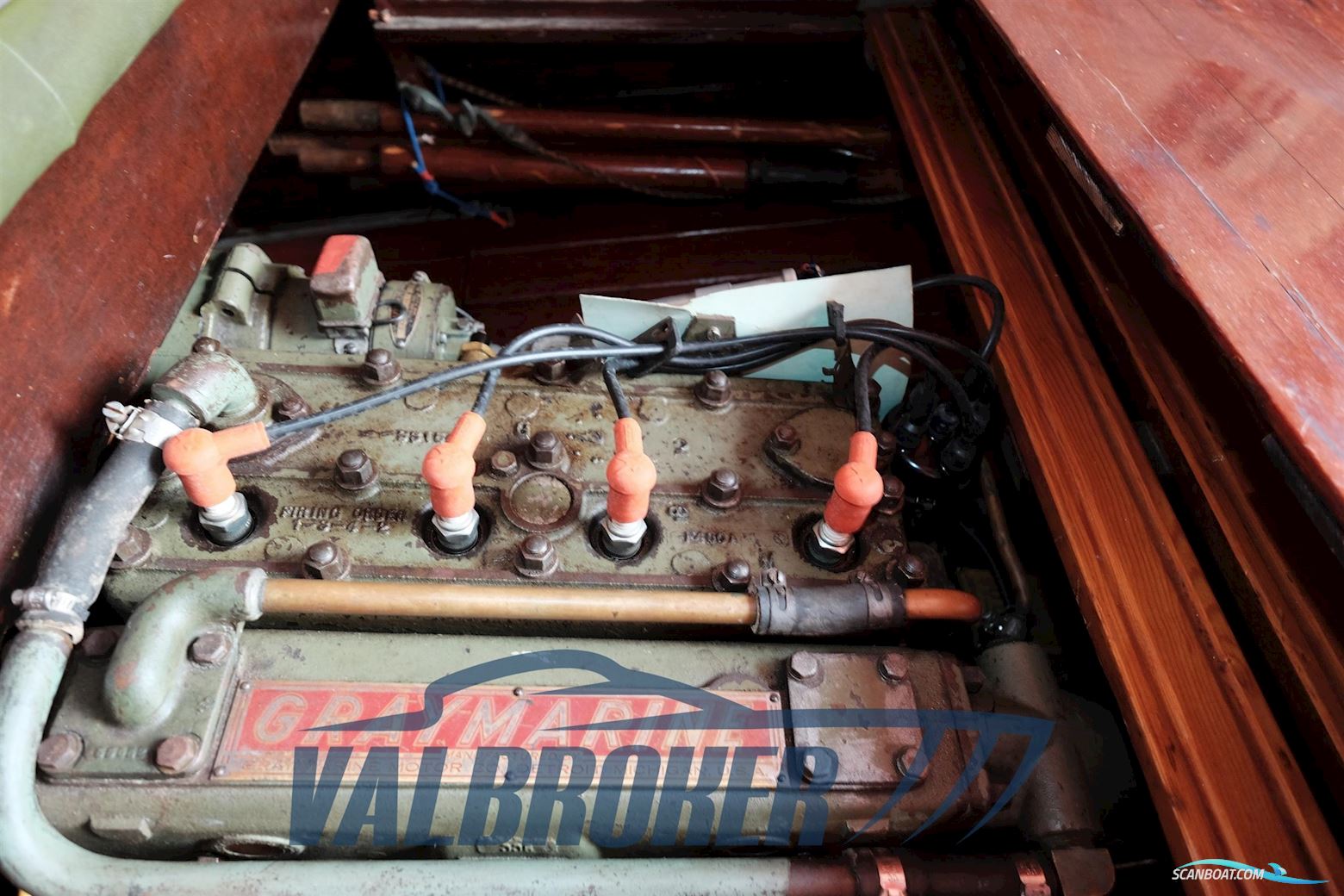 Ronchi Motoscafo in Mogano