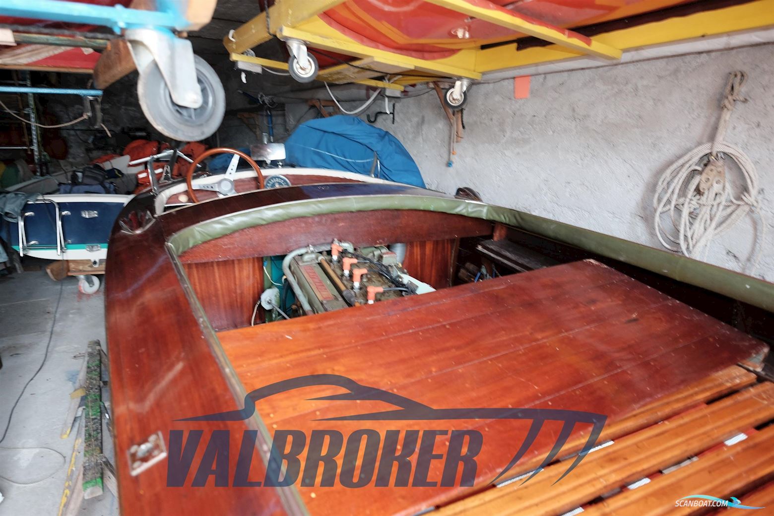 Ronchi Motoscafo in Mogano