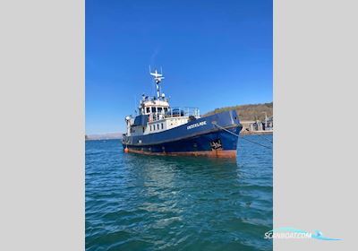 ROYAL NAVY CONVERTED CLOVELLY CLASS Motorboot 1970, mit Lister Blackstone motor, England