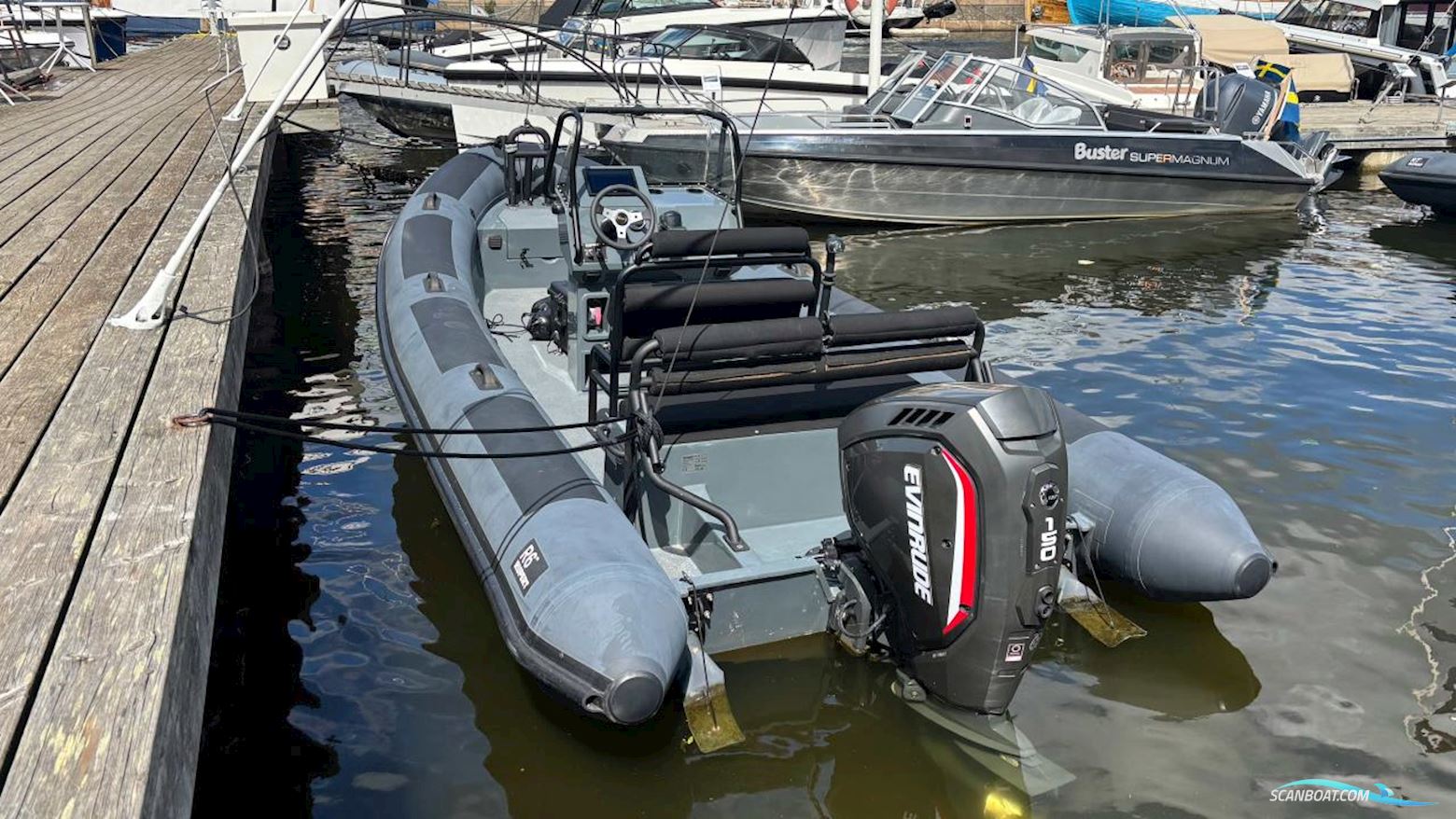Rupert R6 Motorboot 2020, mit Evinrude motor, Sweden