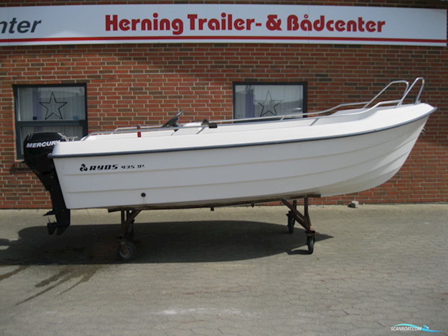 Ryds 435 DL m/Mercury F15 hk EL - NU Nedsat KR. 5.000,- ! Motorboot 2010, mit Mercury motor, Dänemark