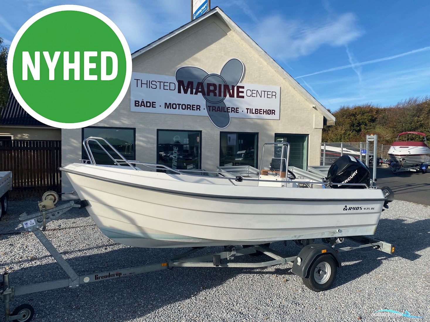 Ryds 435 DL Motorboot 2007, mit Mercury motor, Dänemark