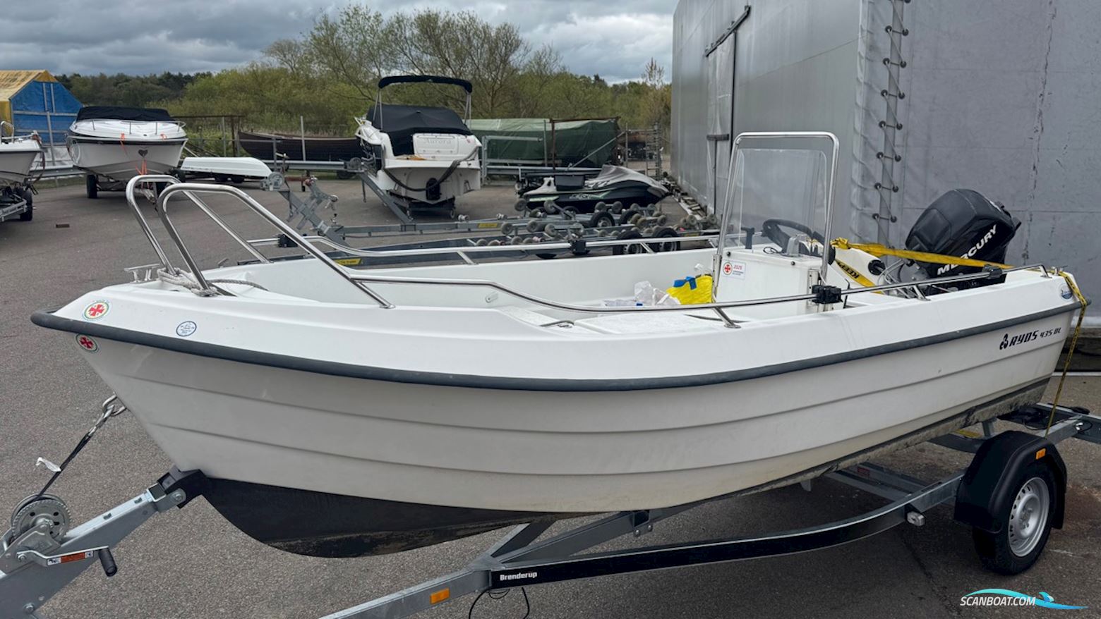 Ryds 435 DL Motorboot 2009, mit Mercury motor, Sweden