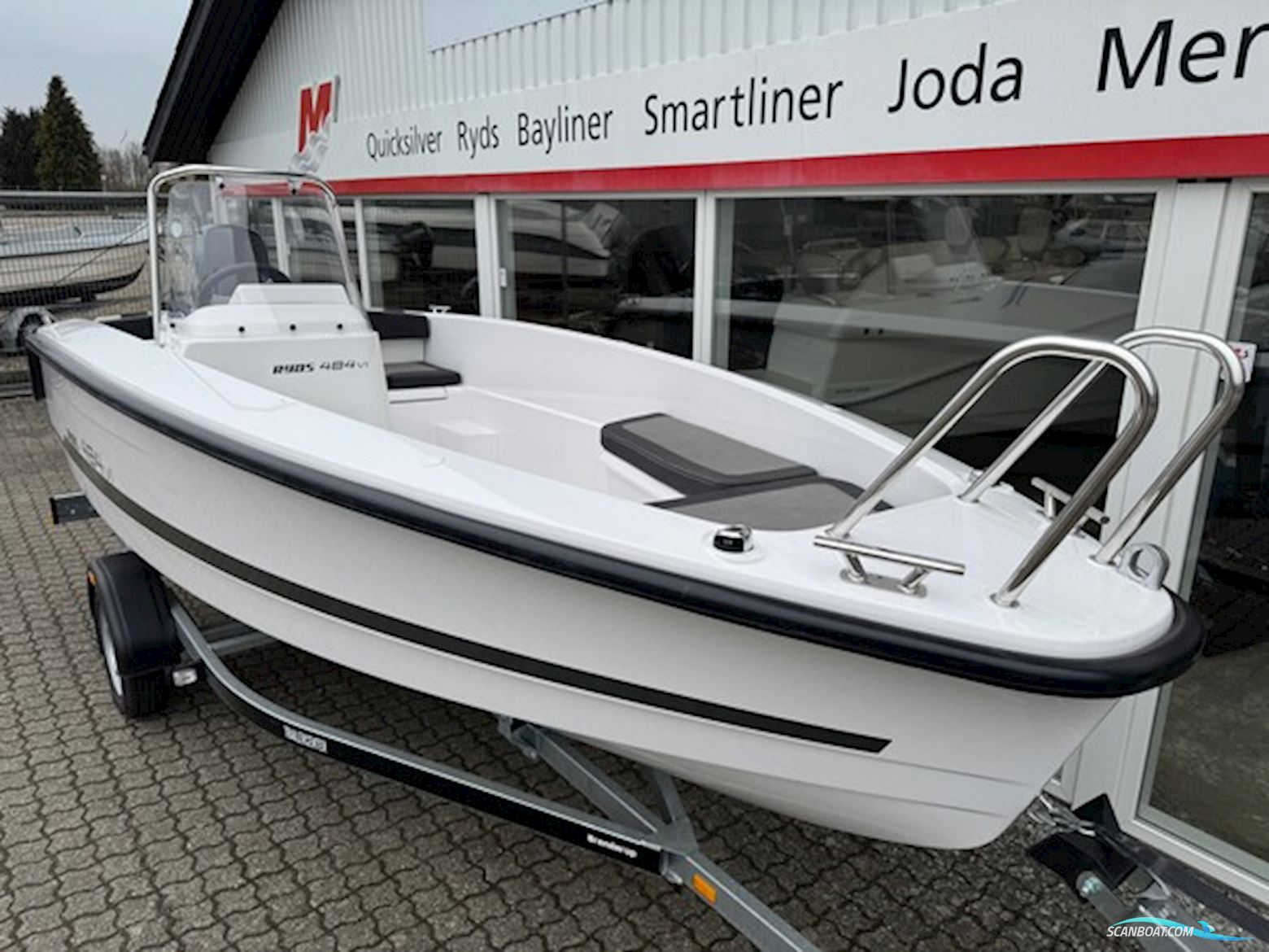 Ryds 484 VI Sport Med F40 Mercury-Efi Elpt og Udstyr