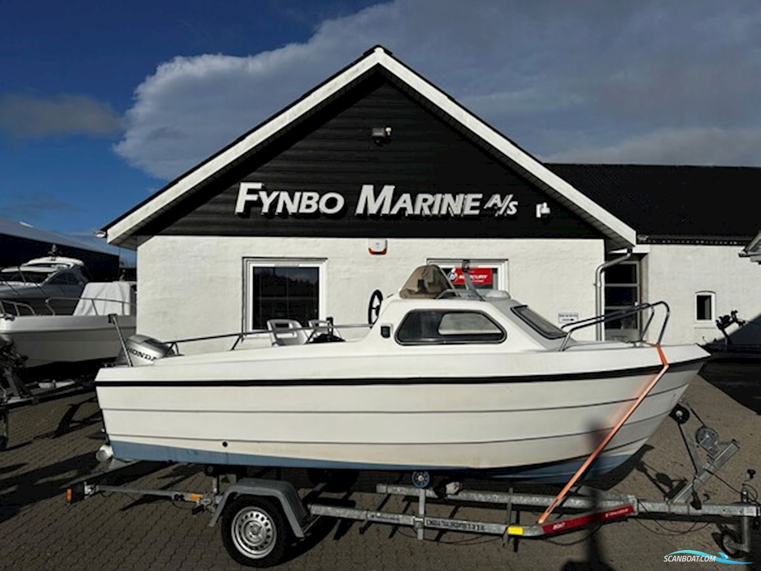 Ryds 485 FC, Honda BF50 Motorboot 1997, mit Honda motor, Dänemark
