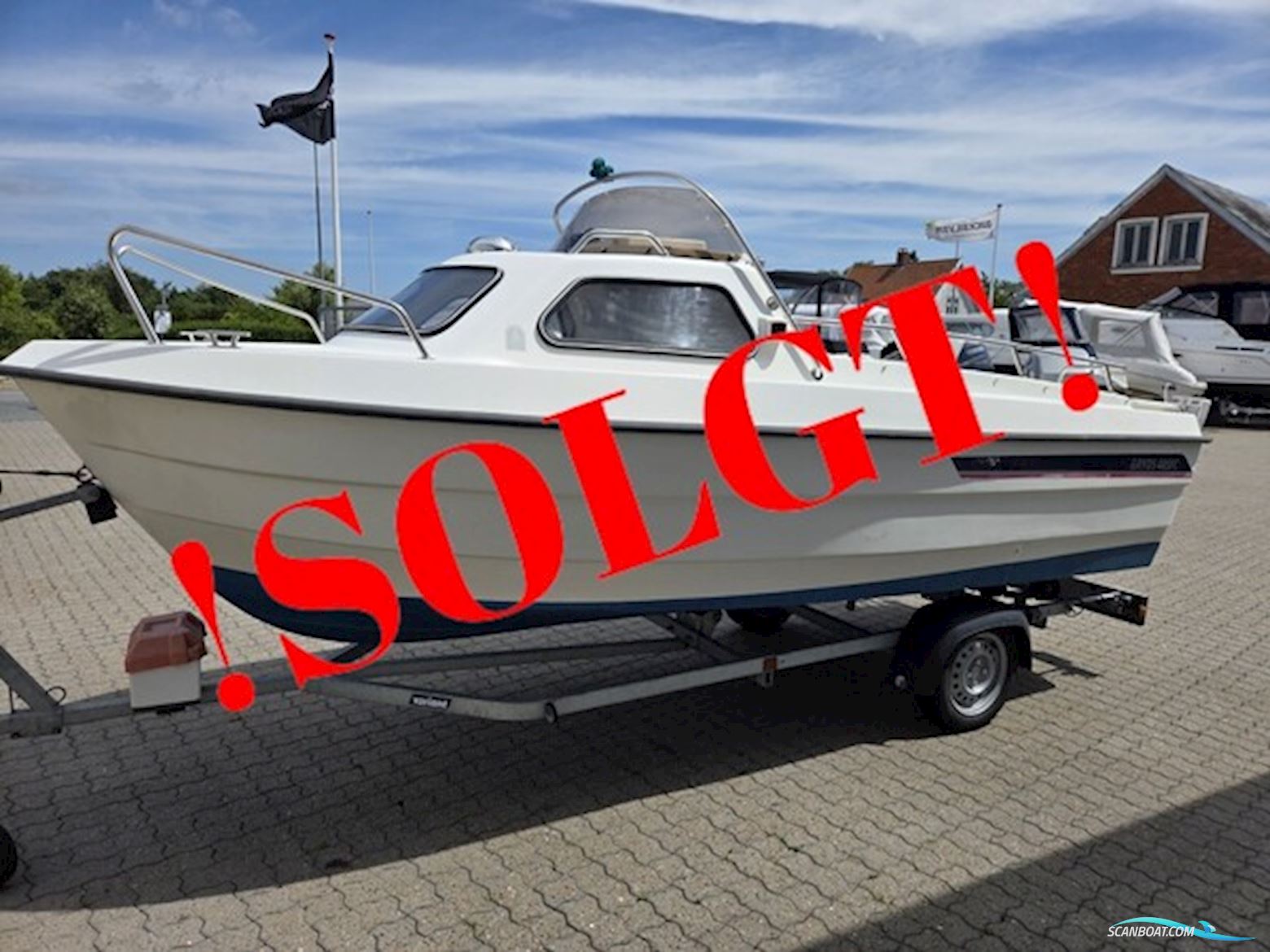 Ryds 485 FC, Mariner F60...SOLGT Motorboot 2000, mit Mariner motor, Dänemark