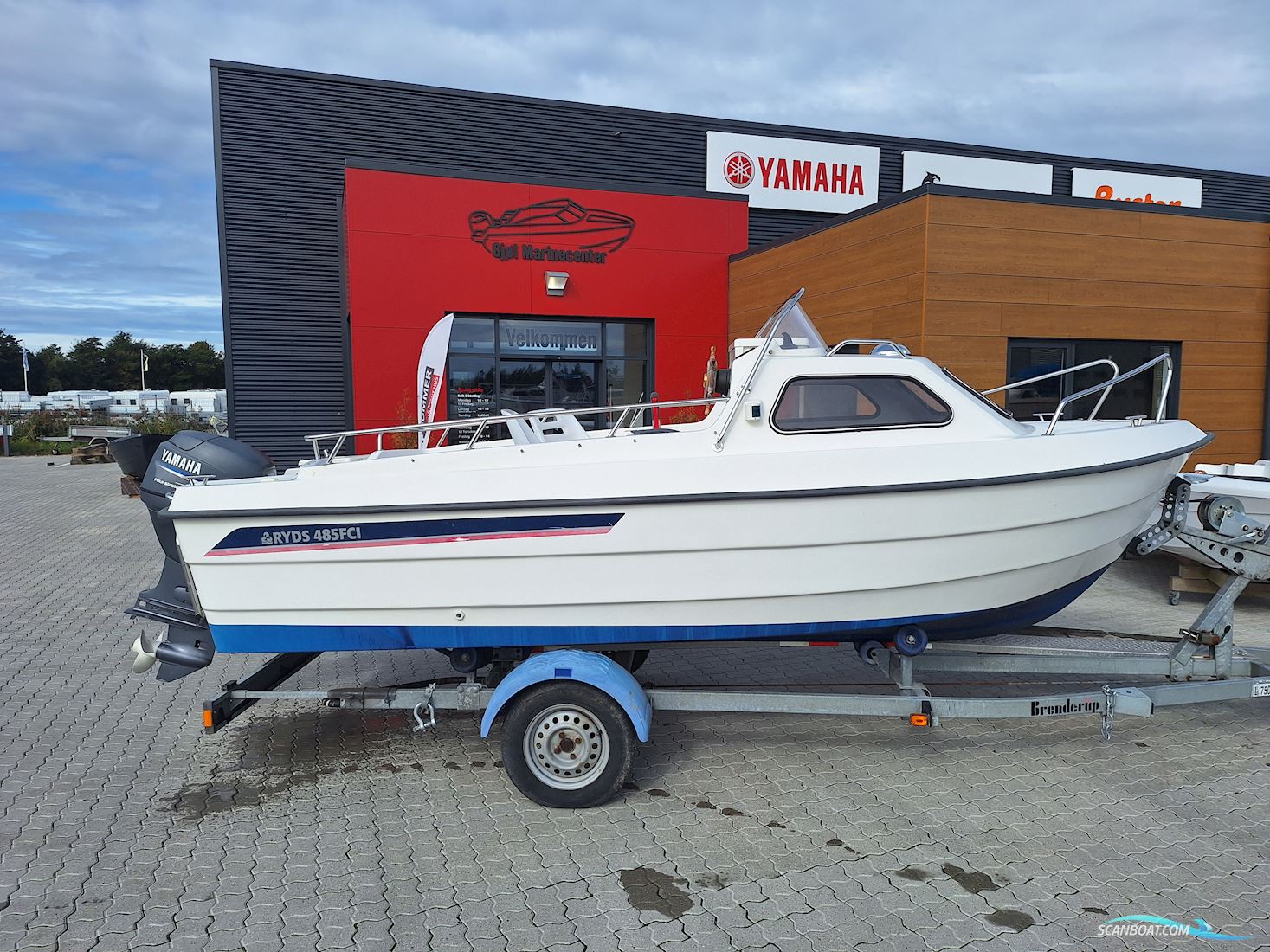 Ryds 485 FCI Motorboot 2003, mit Yamaha F40 FourStroke motor, Dänemark
