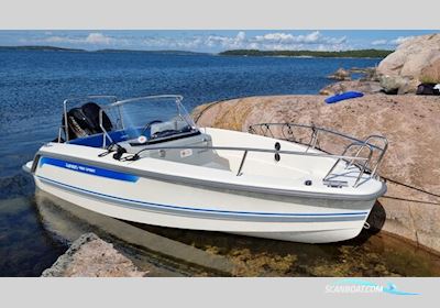 Ryds 488VI Sport Med 50 hk Mercury-Efi 4 Takt og Brenderup750 kg Premium Bådtrailer Motorboot 2016, mit Mercury motor, Dänemark