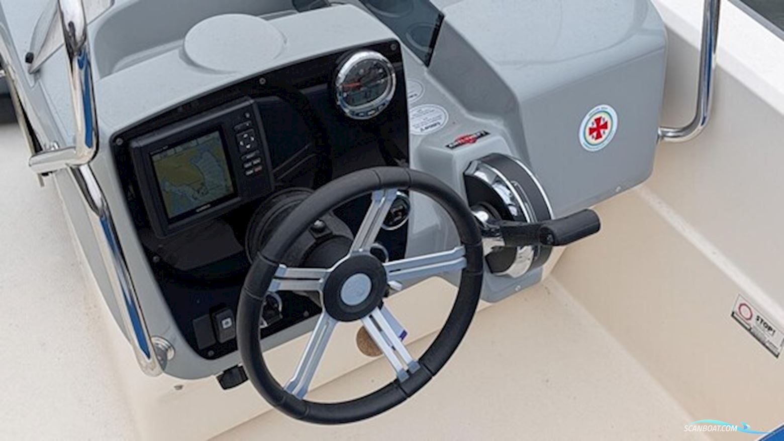 Ryds 488VI Sport Med 50 hk Mercury-Efi 4 Takt og Brenderup750 kg Premium Bådtrailer
