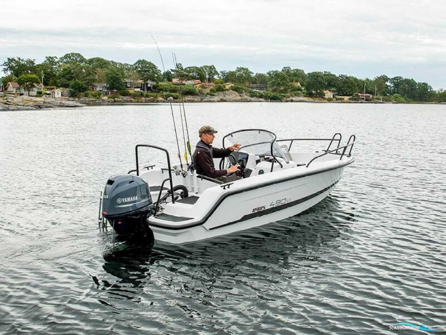 Ryds 490 Sport - 60 HK Mercury/Udstyr Motorboot 2023, mit Mercury F60 Elpt motor, Dänemark