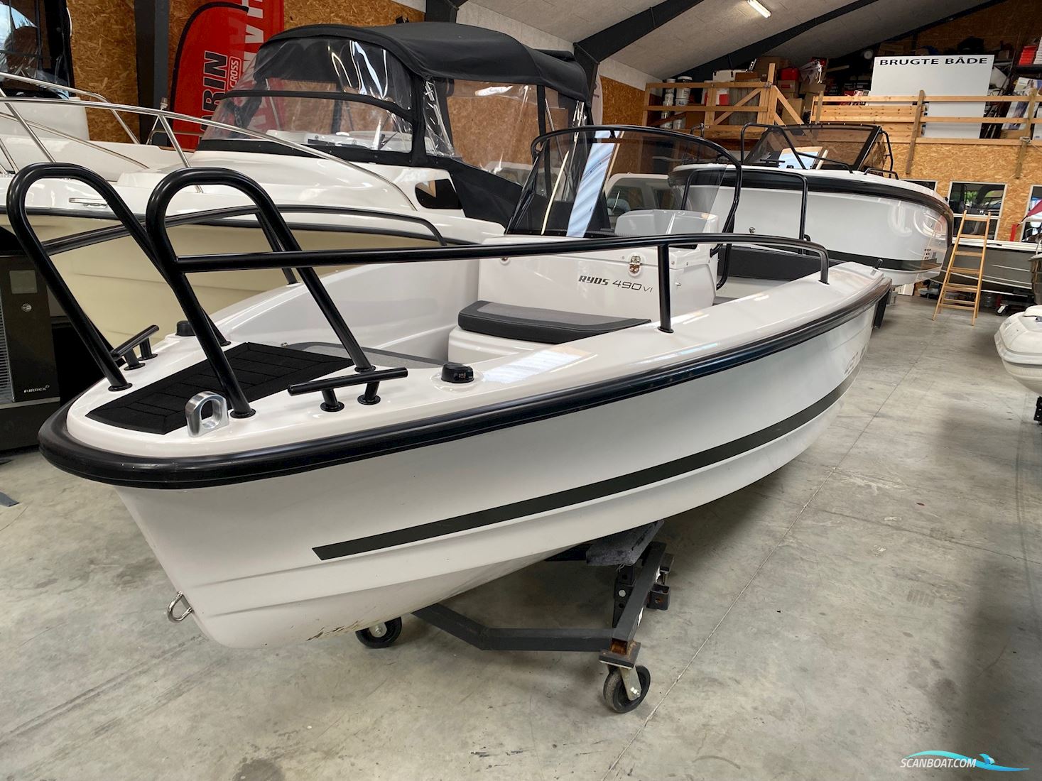 Ryds 490 VI Sport Motorboot 2024, mit Yamaha F40 motor, Dänemark