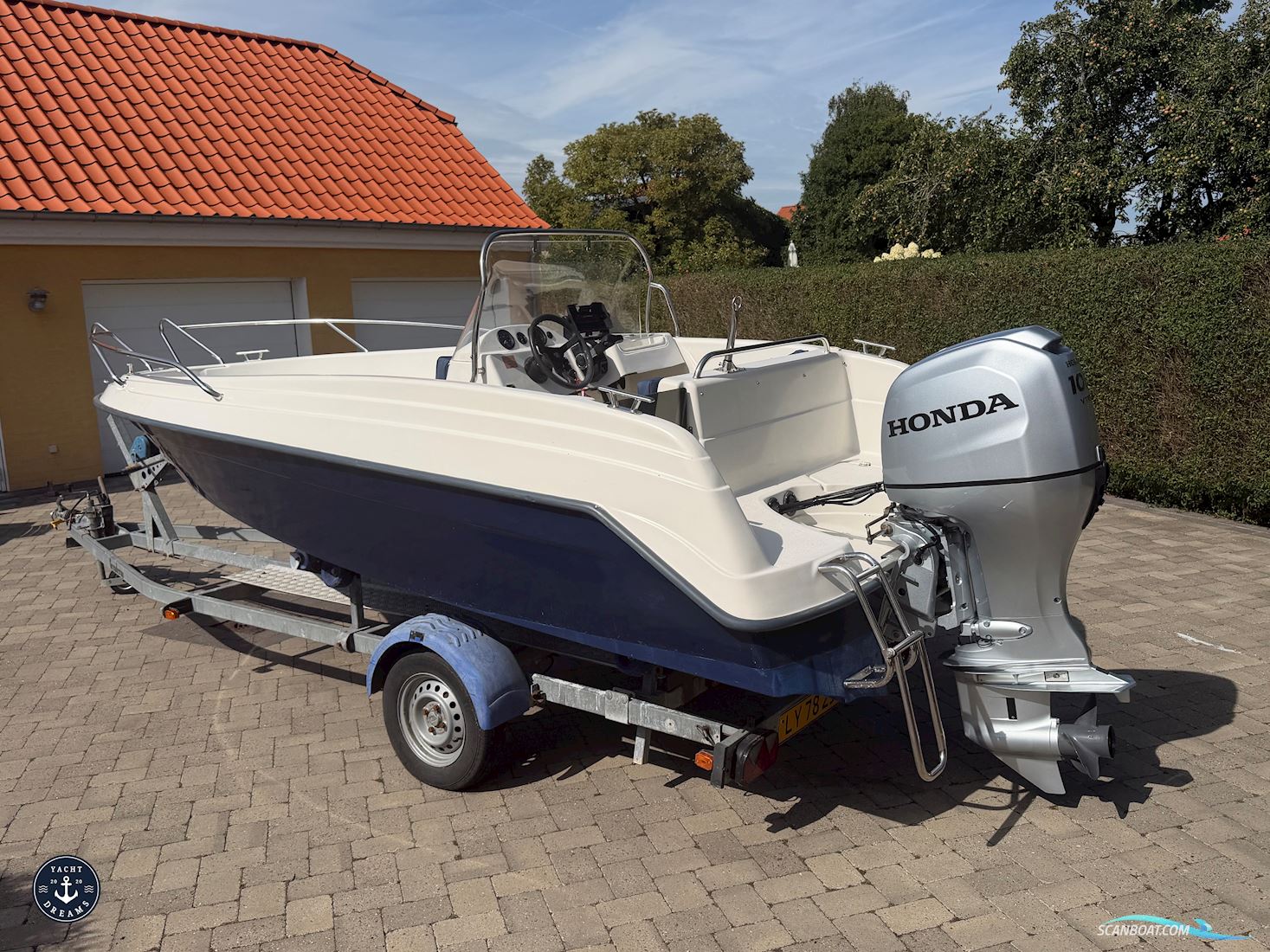 Ryds 510 Gti Motorboot 2004, mit Honda 100VTEC motor, Dänemark