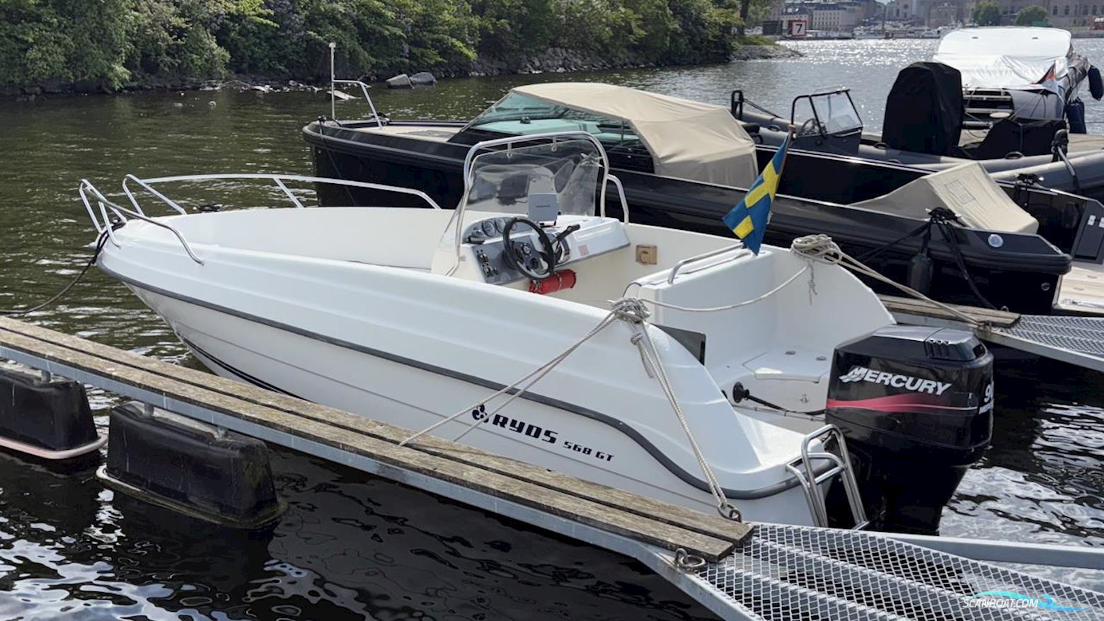 Ryds 568 GT Motorboot 2005, mit Mercury motor, Sweden