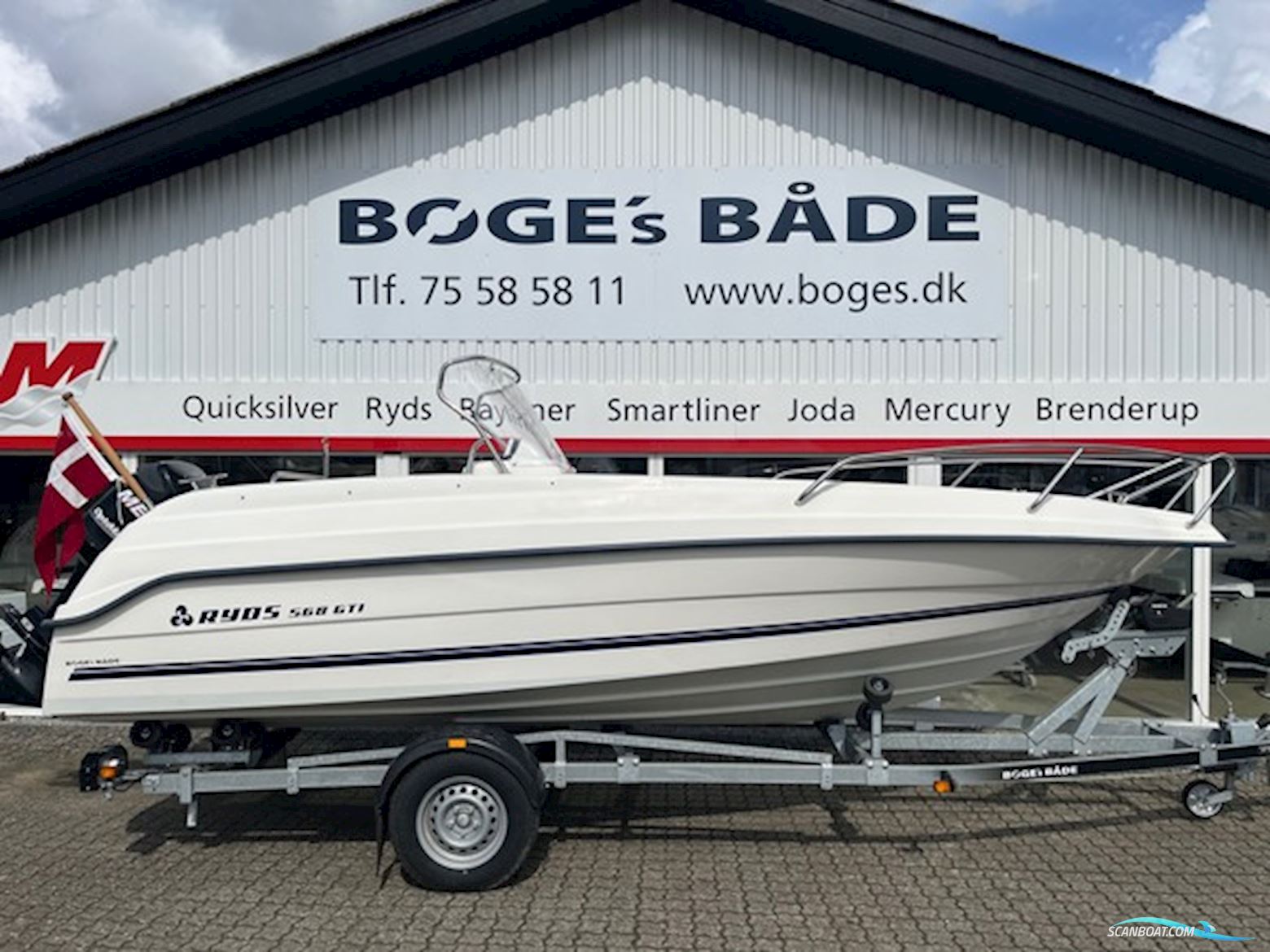 Ryds 568 Gti Med 115 hk Mercury-Dfi - Anvisningssalg - Solgt Motorboot 2010, mit Mercury motor, Dänemark