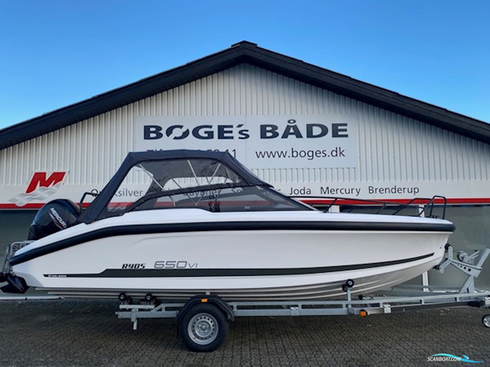 Ryds 650 VI DC Med F150 Mercury-Efi XL - Inkl. Ekstra Udstyr - Solgt