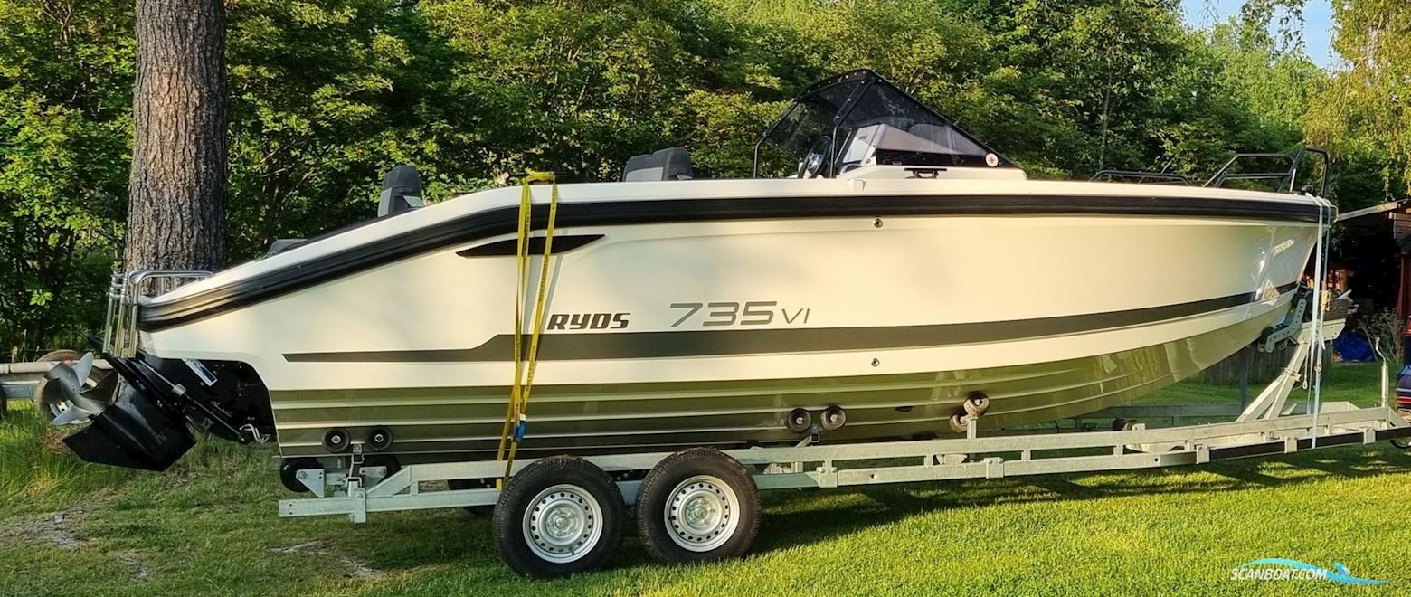 Ryds 735 VI Motorboot 2021, Sweden