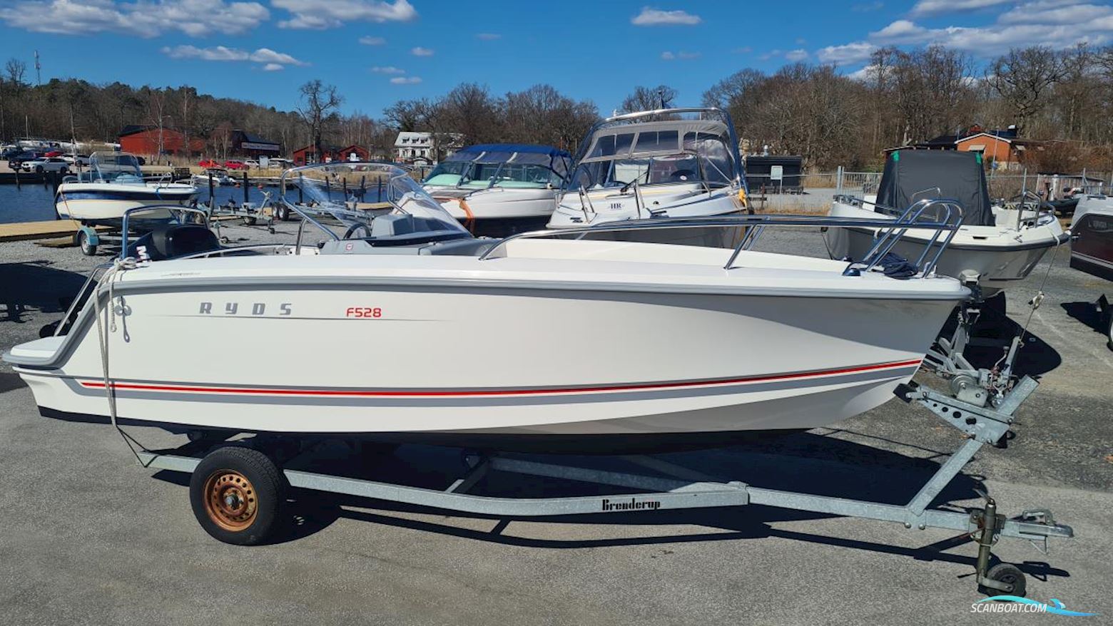 Ryds F528 Sport Motorboot 2014, mit Mercury motor, Sweden