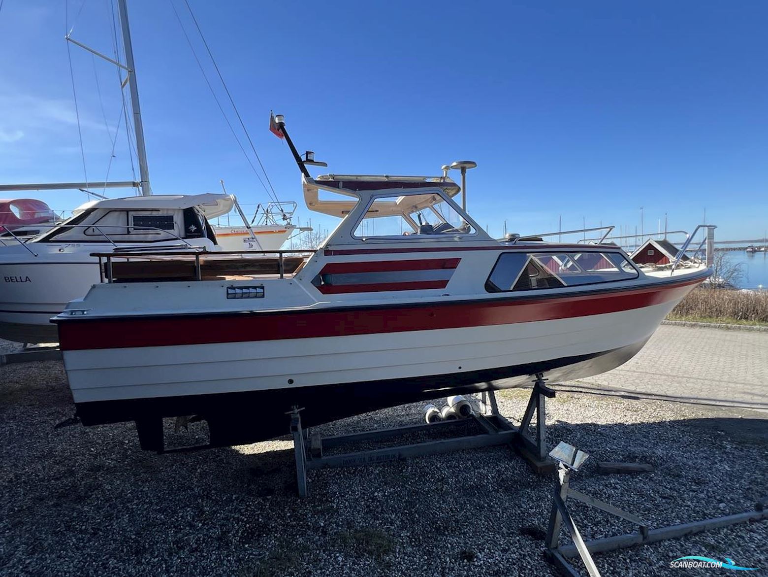 Saga 25 Motorboot 1986, mit Perkins motor, Dänemark