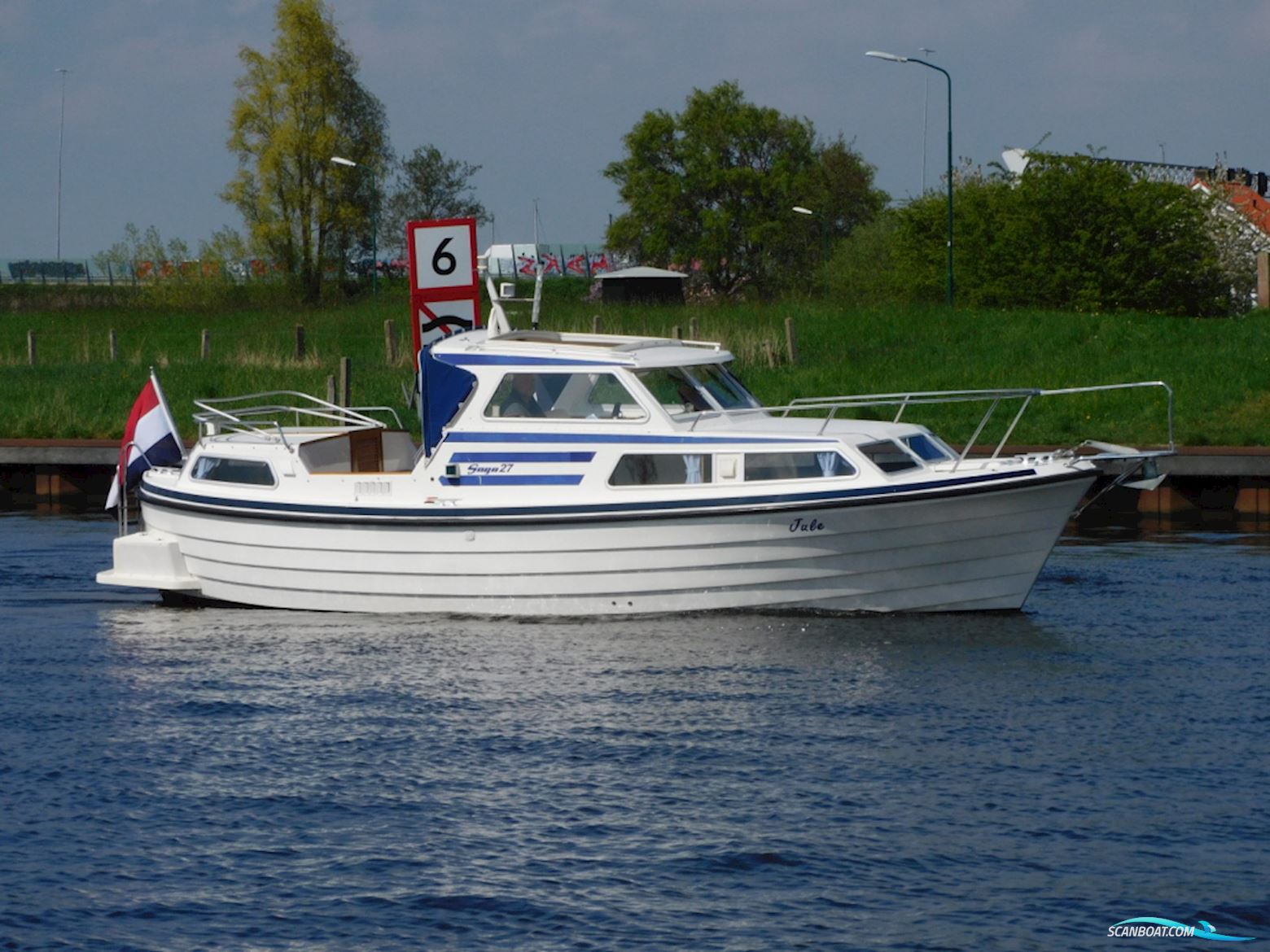 Saga 27 AC Motorboot 2000, mit Vetus Diesel motor, Niederlande