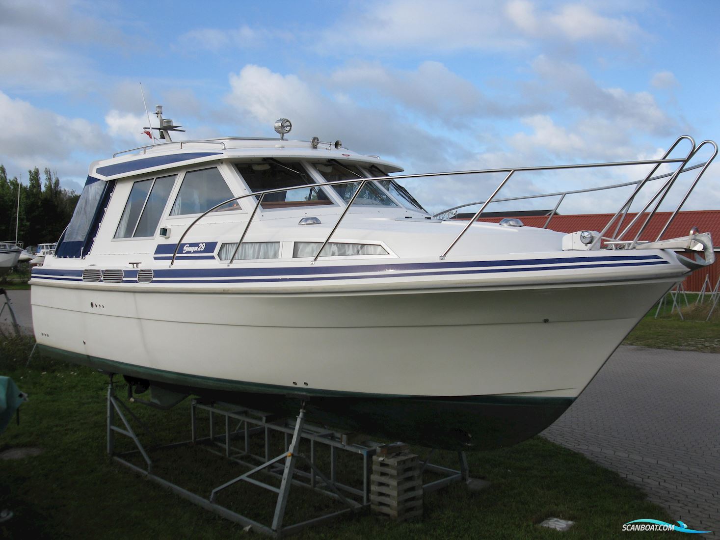 Saga 29 LS Motorboot 2002, mit Volvo Penta Tamd 41 P-A motor, Dänemark