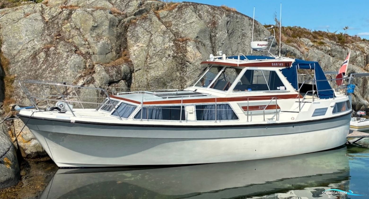 Saga 35 Motorboot 1984, mit Volvo Penta motor, Niederlande