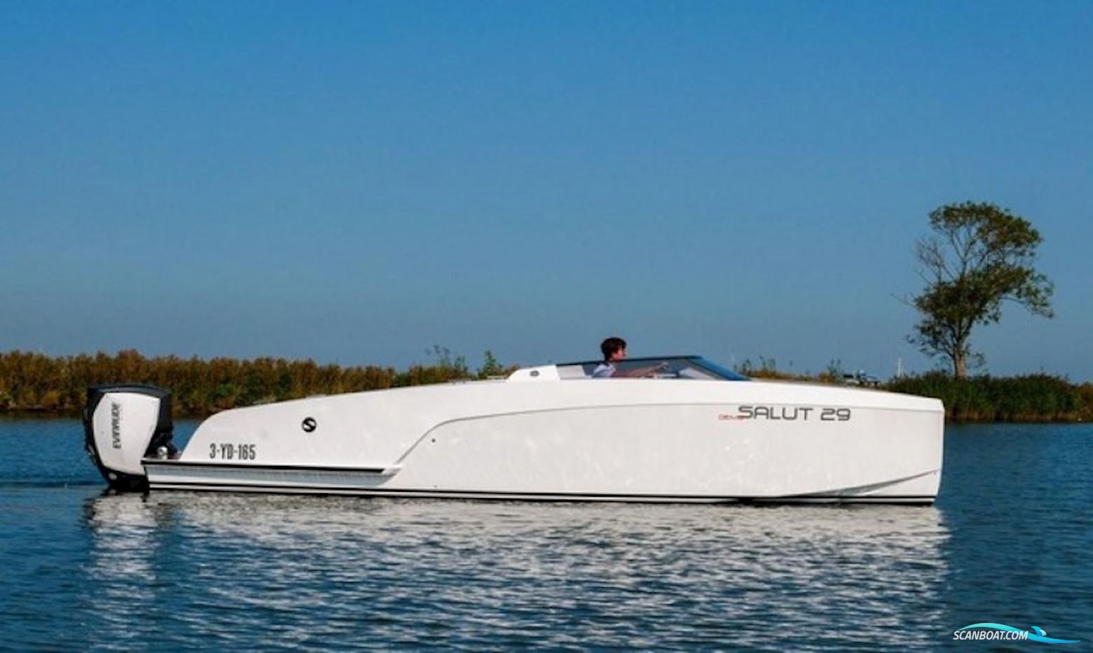 Salut 29 Motorboot 2020, mit Evinrude motor, Niederlande