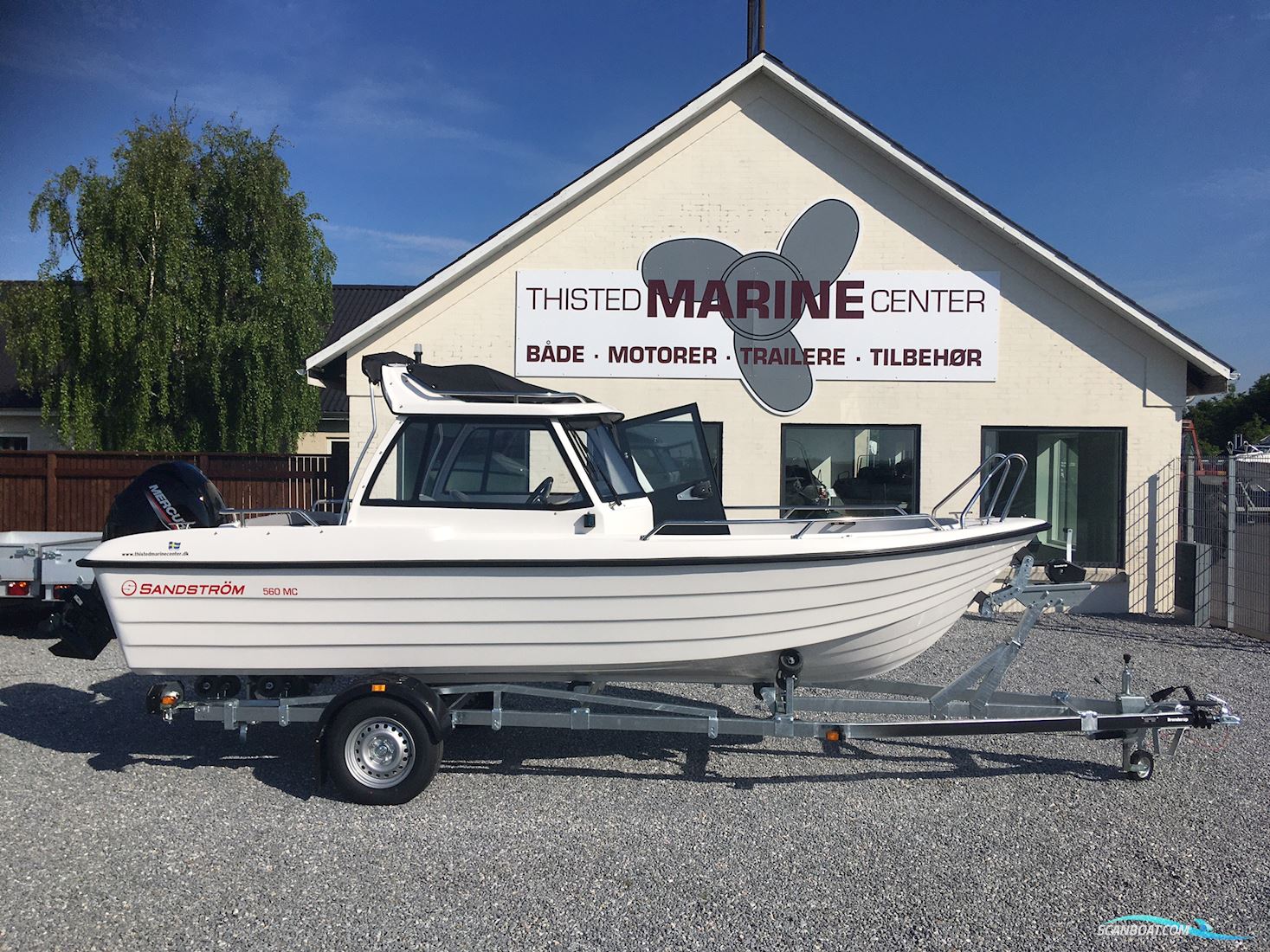 Sandström 560 MC Med Mercury F60 Efi Motorboot 2025, mit Mercury F60 Efi motor, Dänemark
