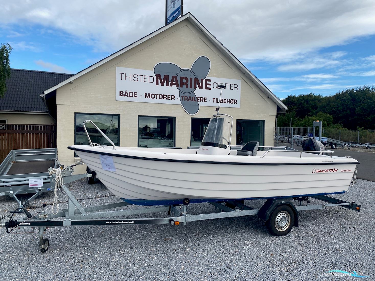 Sandstrøm 560 Med F40 og Trailer Motorboot 2020, mit Mercury motor, Dänemark