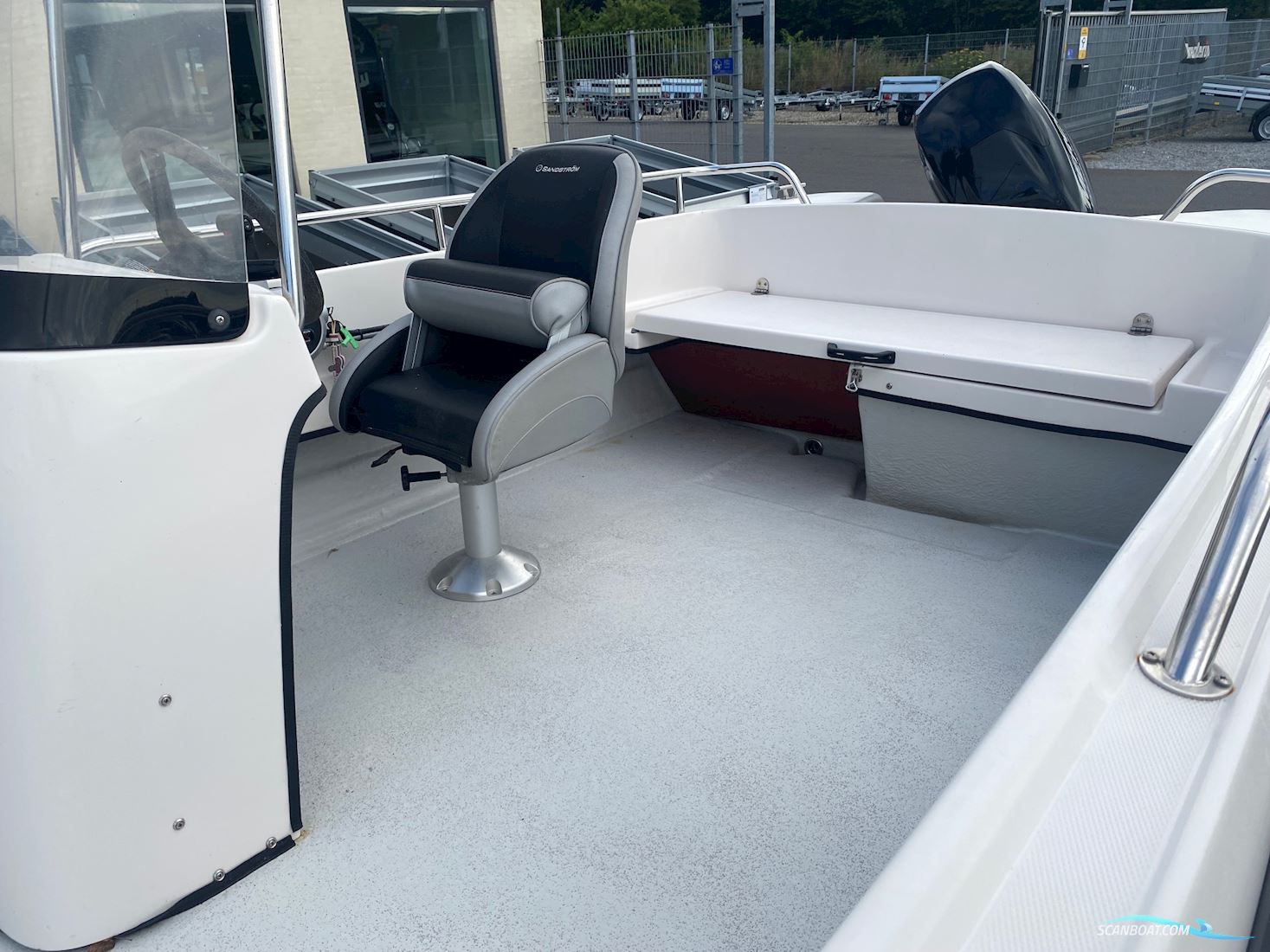 Sandstrøm 560 Med F40 og Trailer