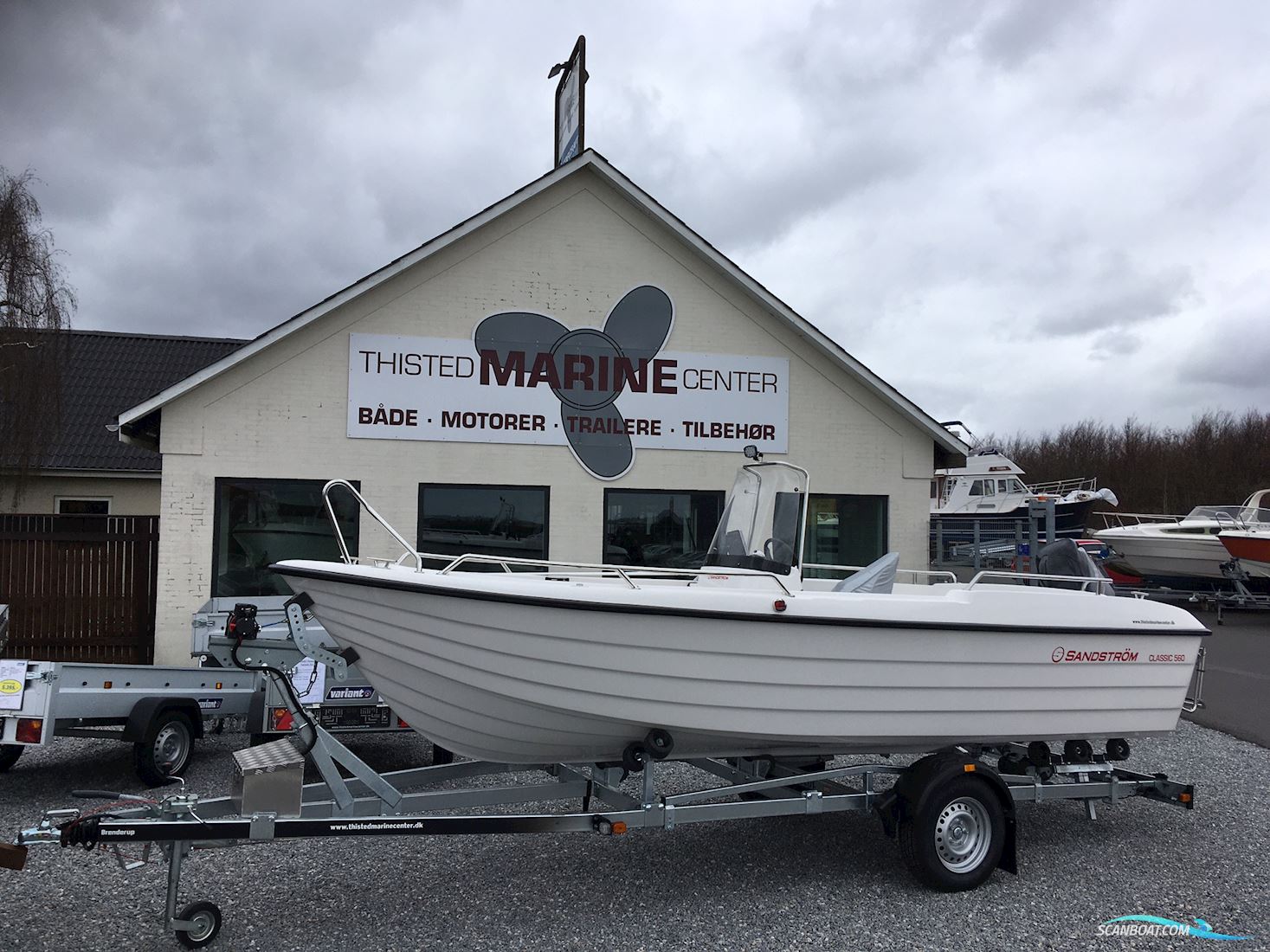 Sandström Classic 560 Motorboot 2023, mit Mercury motor, Dänemark