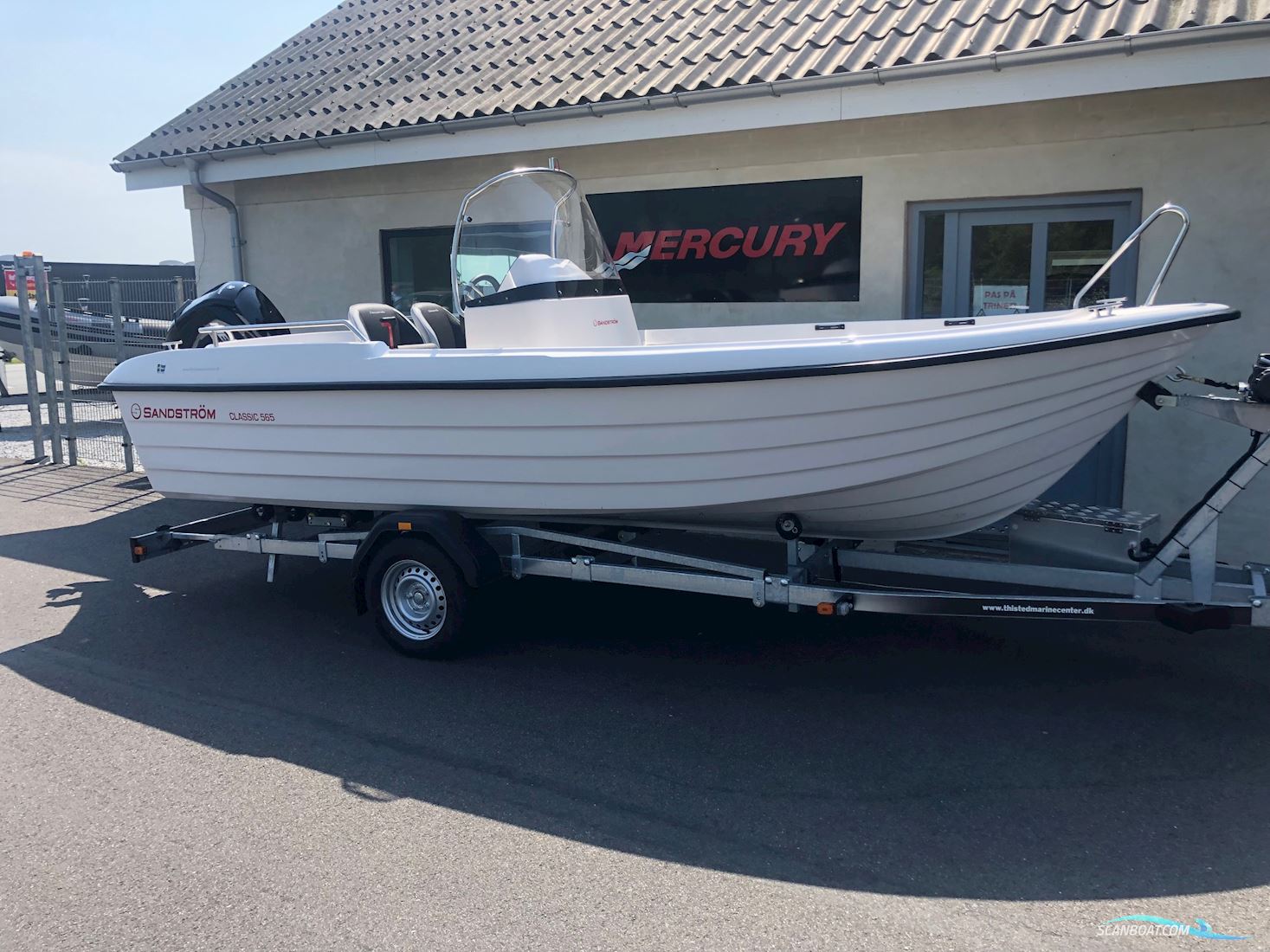 Sandström Classic 565 Styrepult Motorboot 2025, Dänemark