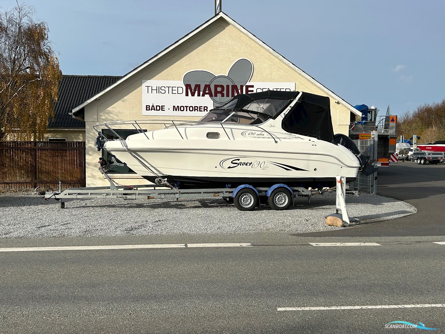Saver 690 Cabin Sport Motorboot 2015, mit Mercury 4 Stroke motor, Dänemark