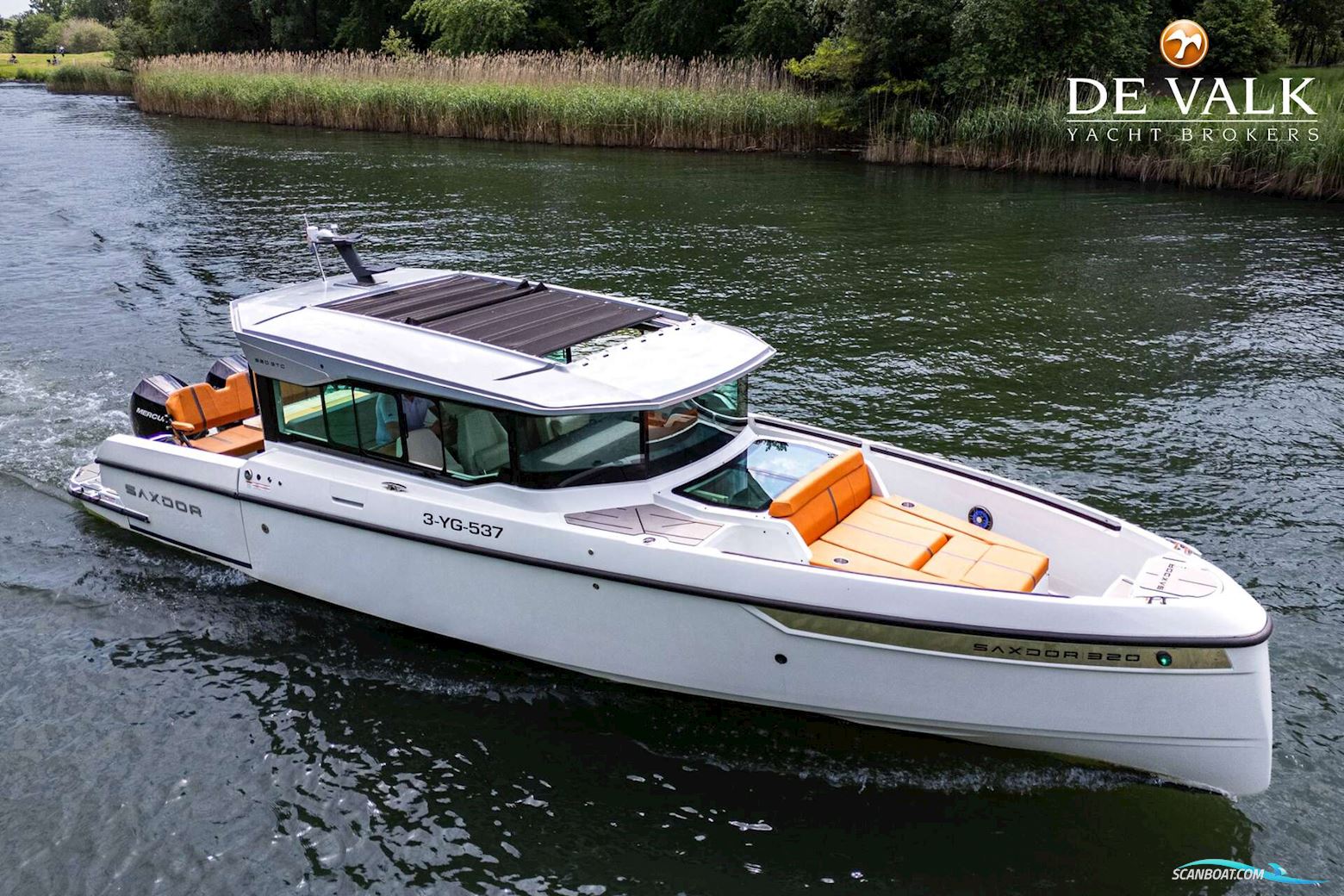 SAXDOR 320 GTC Motorboot 2022, mit Mercury motor, Niederlande